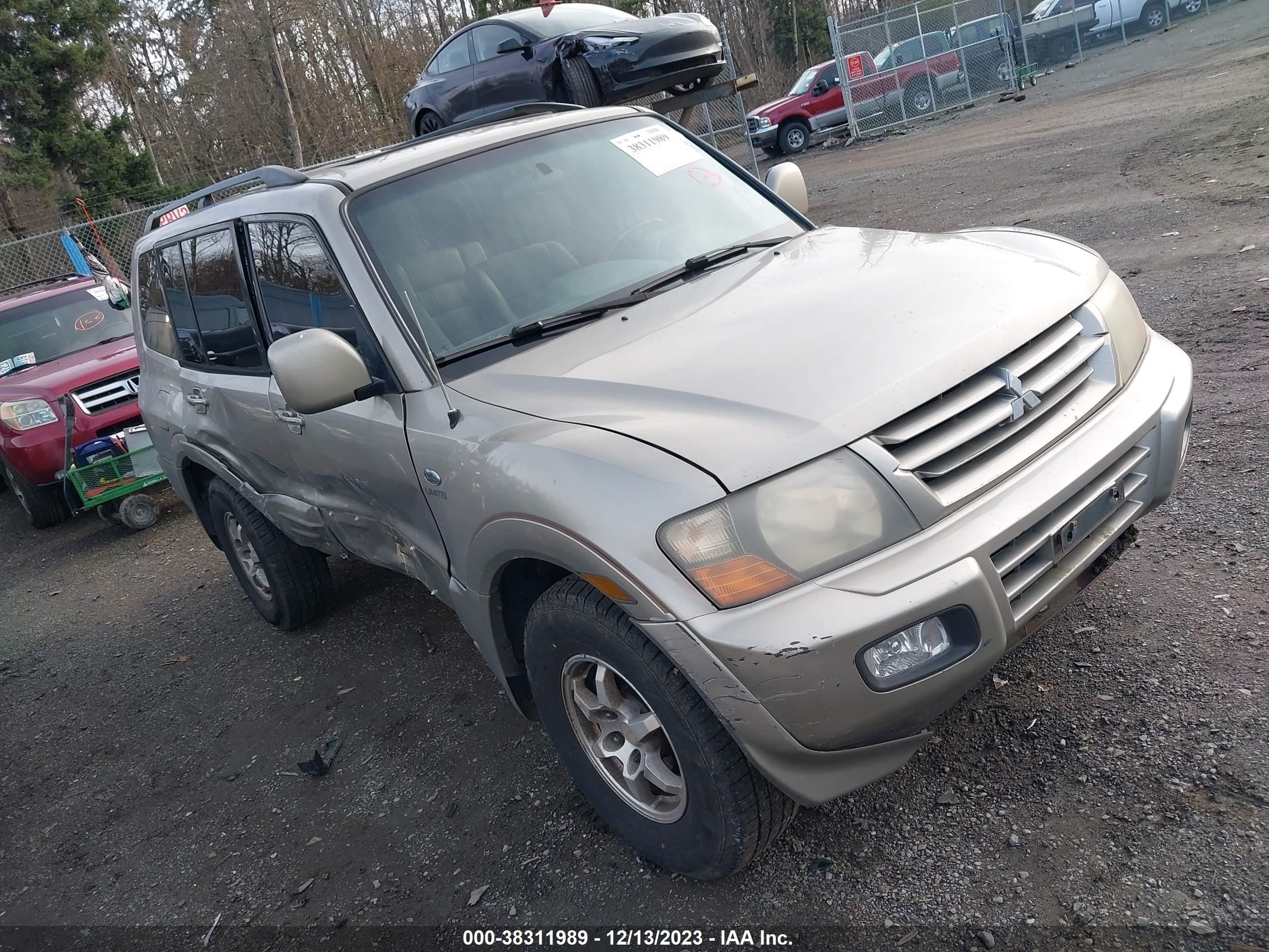 MITSUBISHI MONTERO 2002 ja4mw51r92j055273