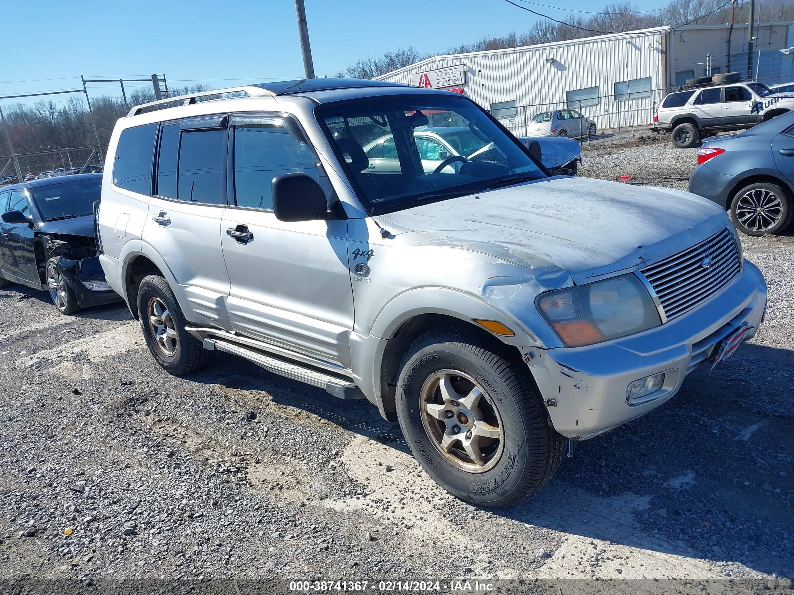 MITSUBISHI MONTERO 2001 ja4mw51rx1j013807