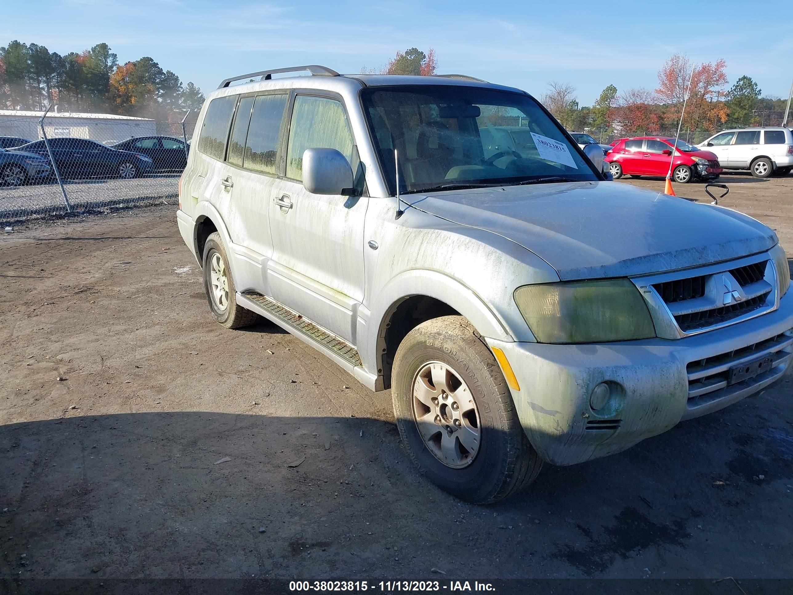 MITSUBISHI MONTERO 2004 ja4mw51s04j009403