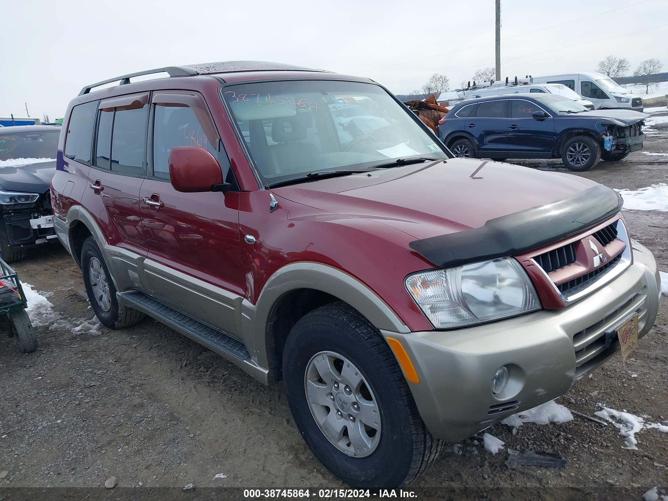 MITSUBISHI MONTERO 2004 ja4mw51s54j009395