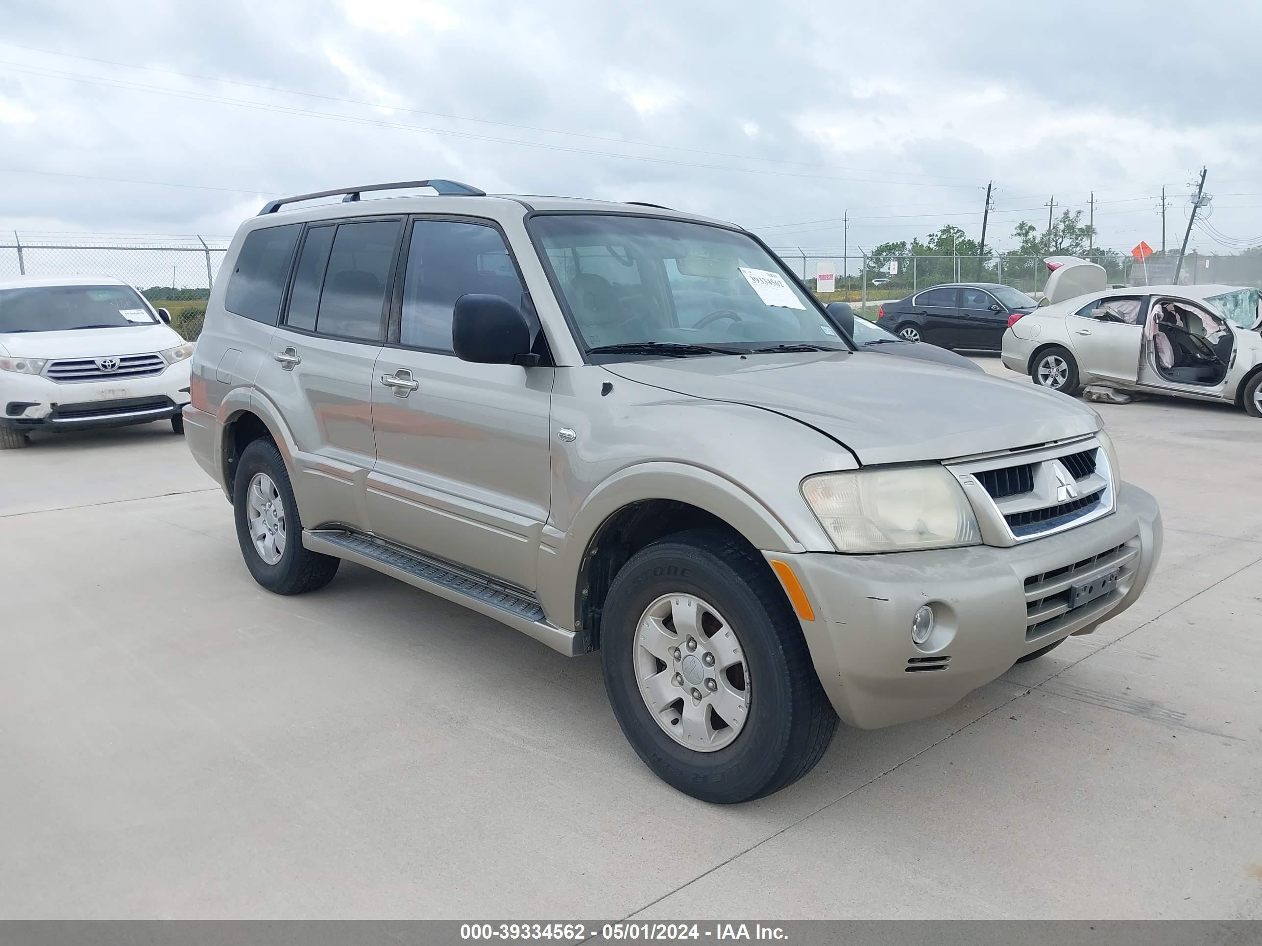 MITSUBISHI MONTERO 2003 ja4nw51s13j017383