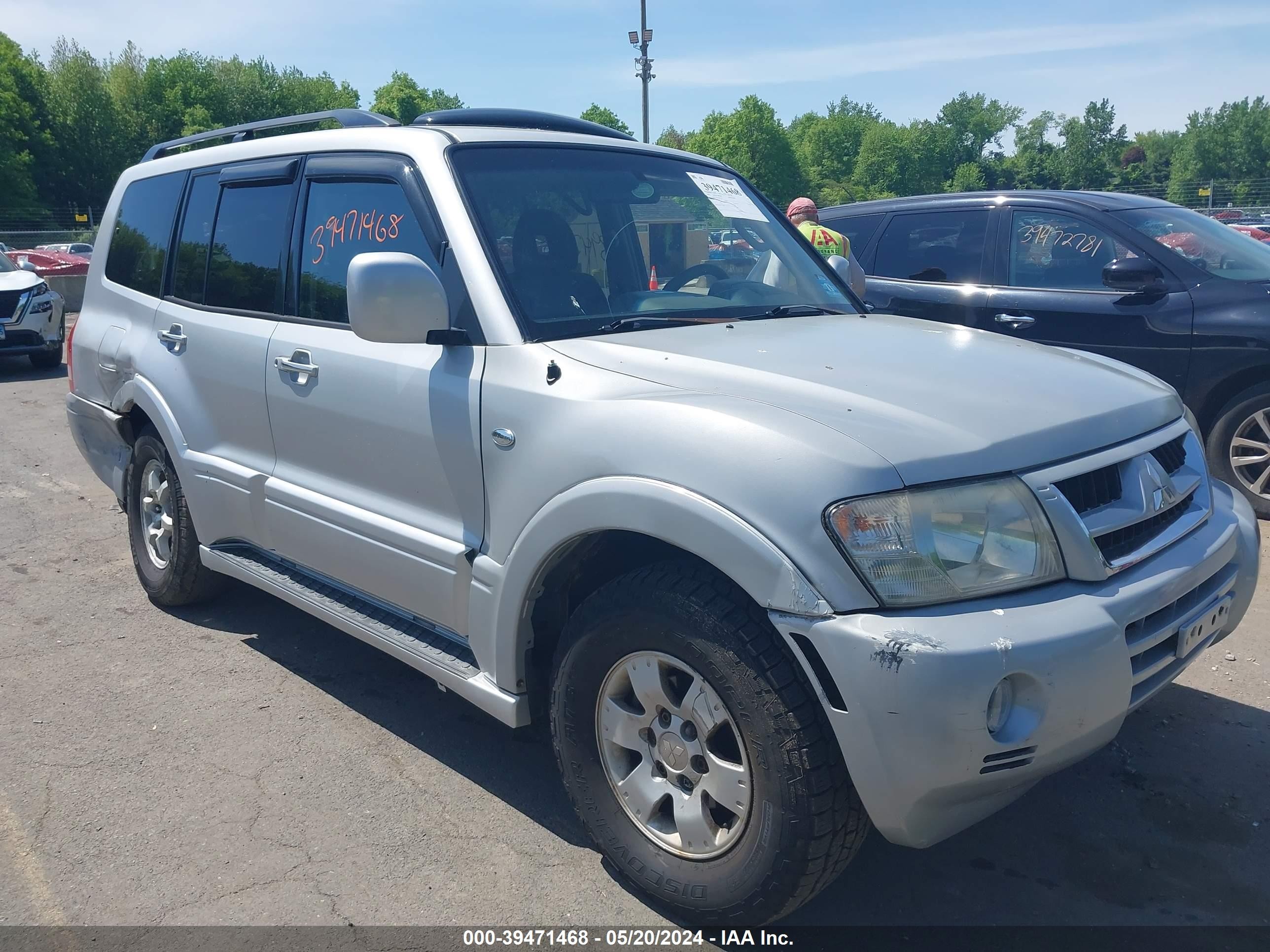 MITSUBISHI MONTERO 2003 ja4nw51s13j026570