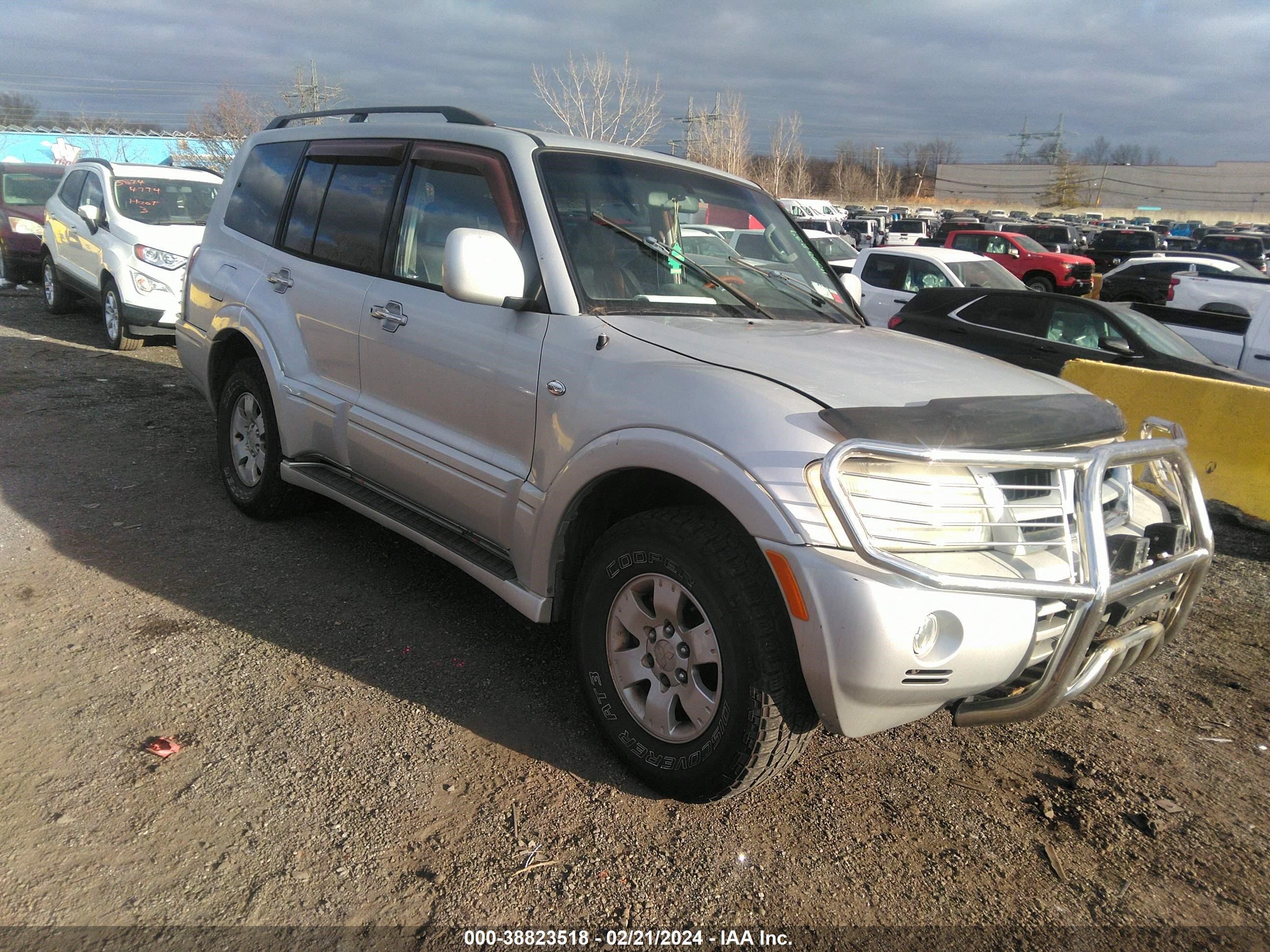 MITSUBISHI MONTERO 2003 ja4nw51s53j028306