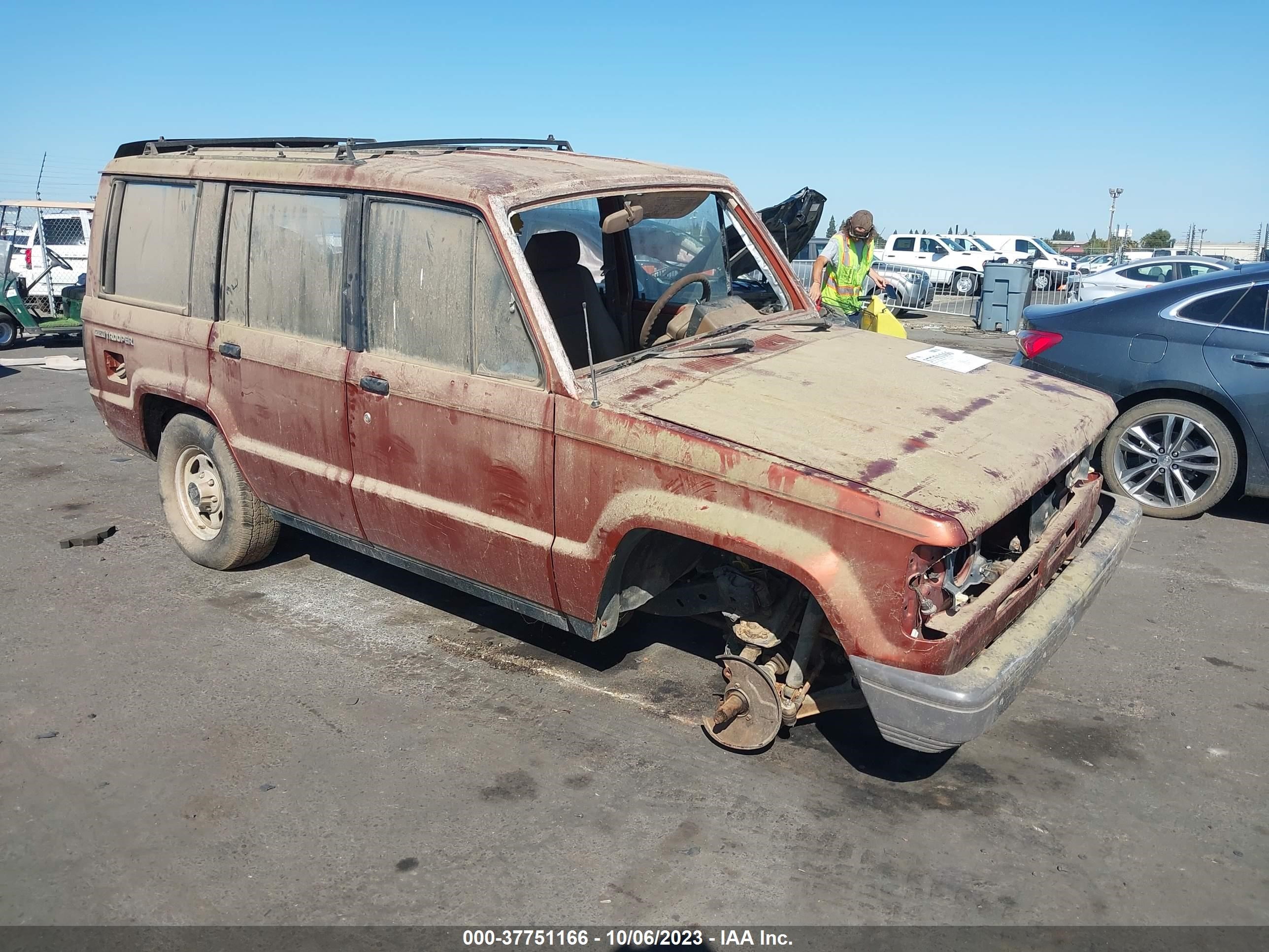 ISUZU TROOPER 1989 jacch58e1k8907569