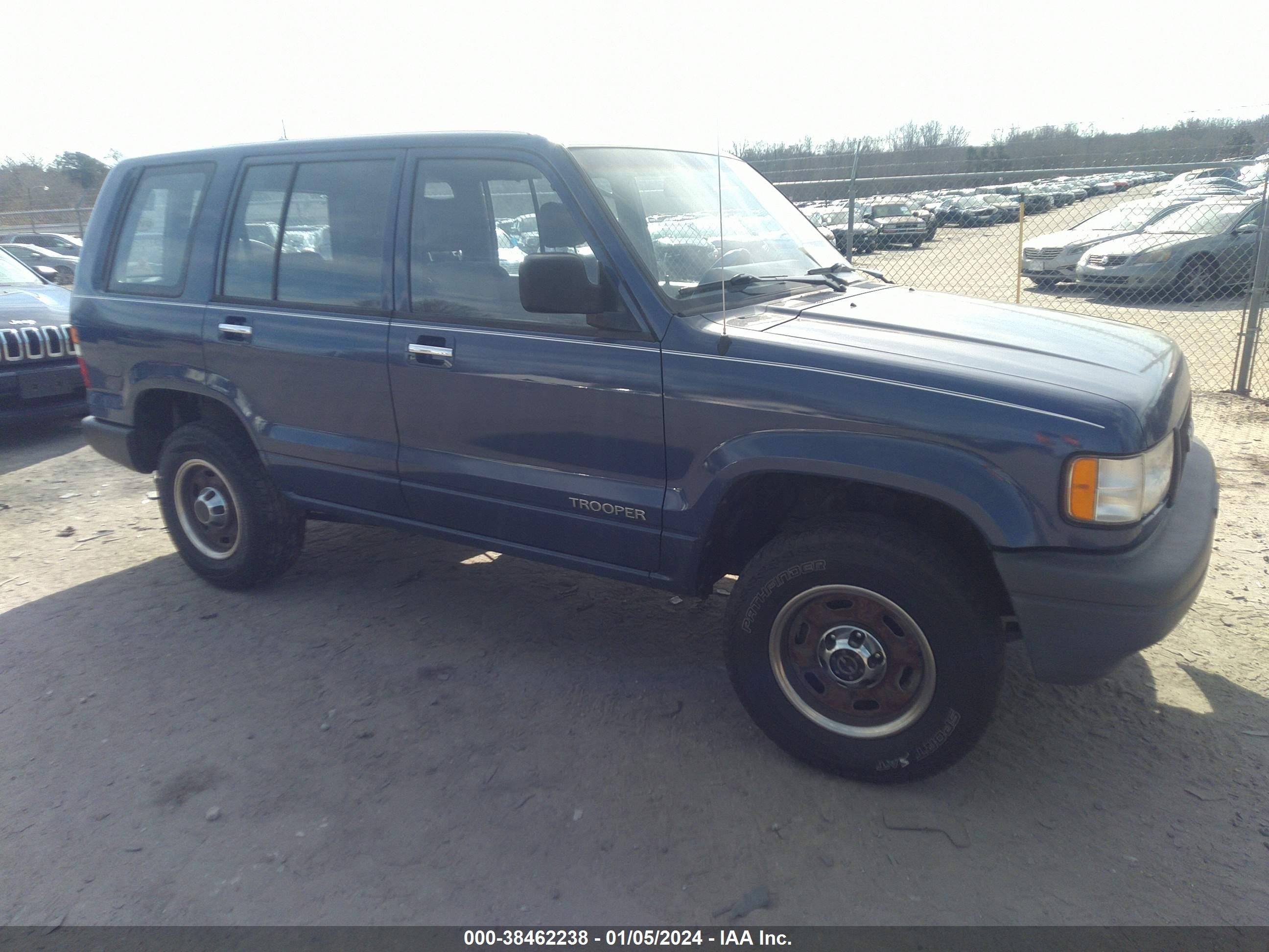 ISUZU TROOPER 1994 jacdh58v2r7906886