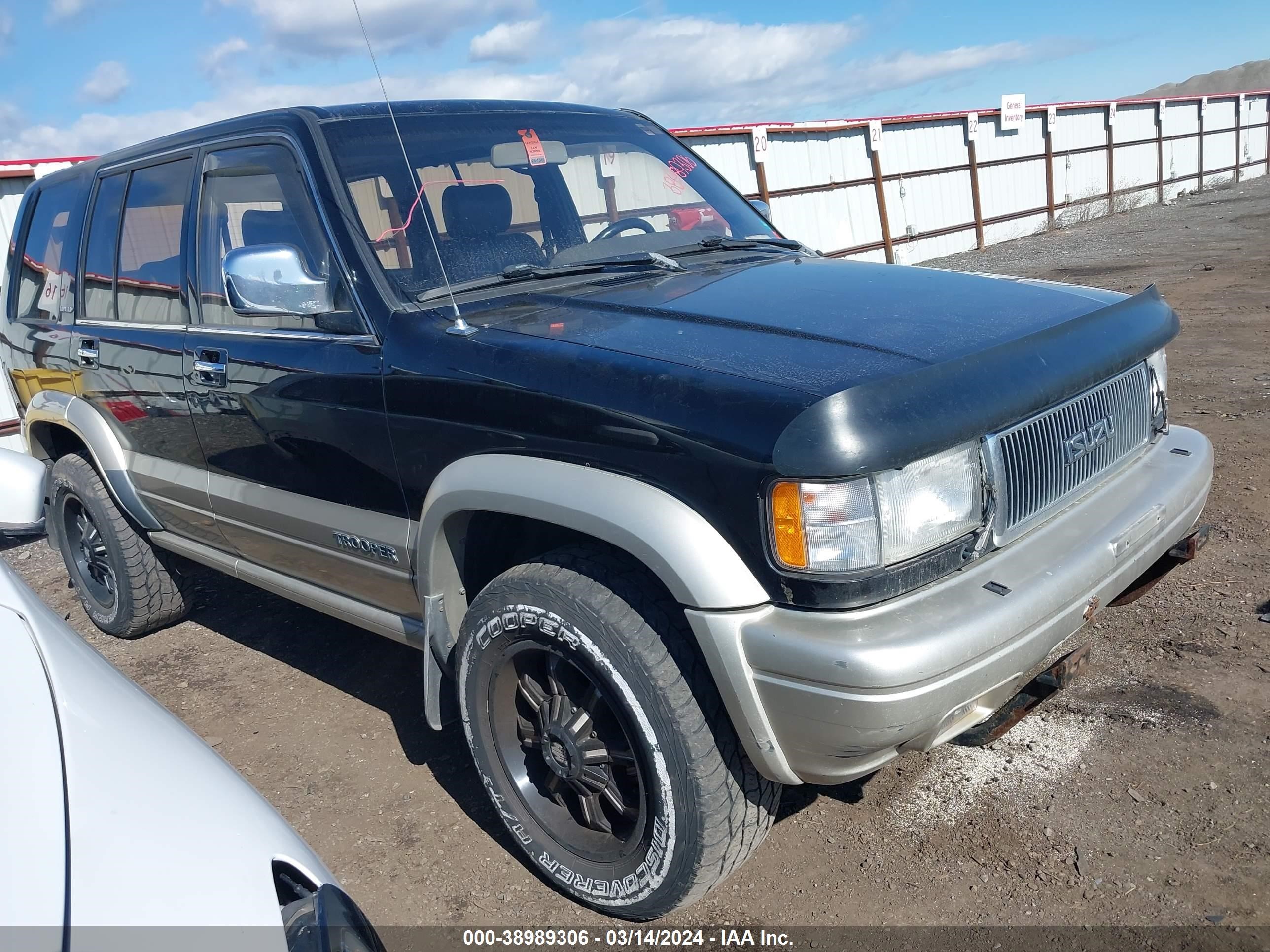 ISUZU TROOPER 1997 jacdj58v3v7903283