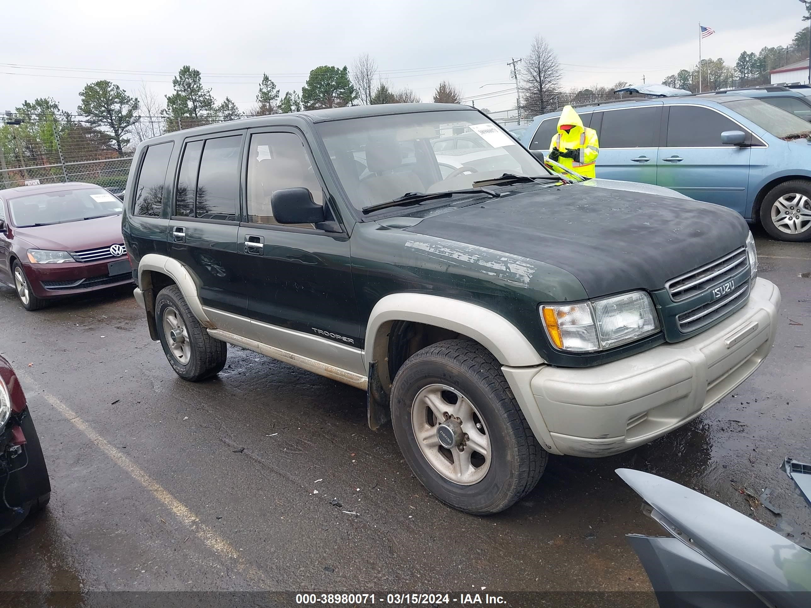 ISUZU TROOPER 2001 jacdj58x117j06509