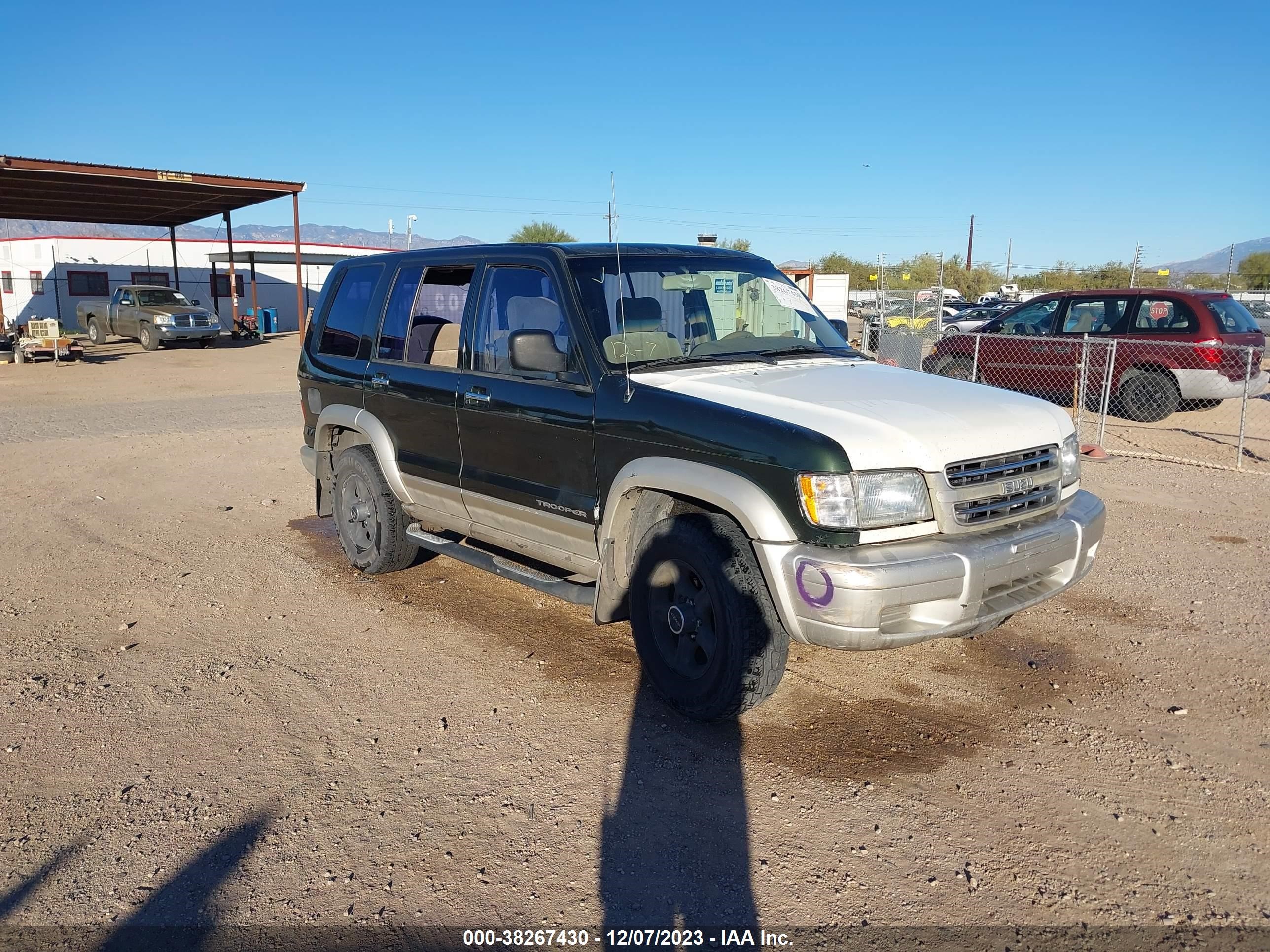 ISUZU TROOPER 2001 jacdj58x517j05816