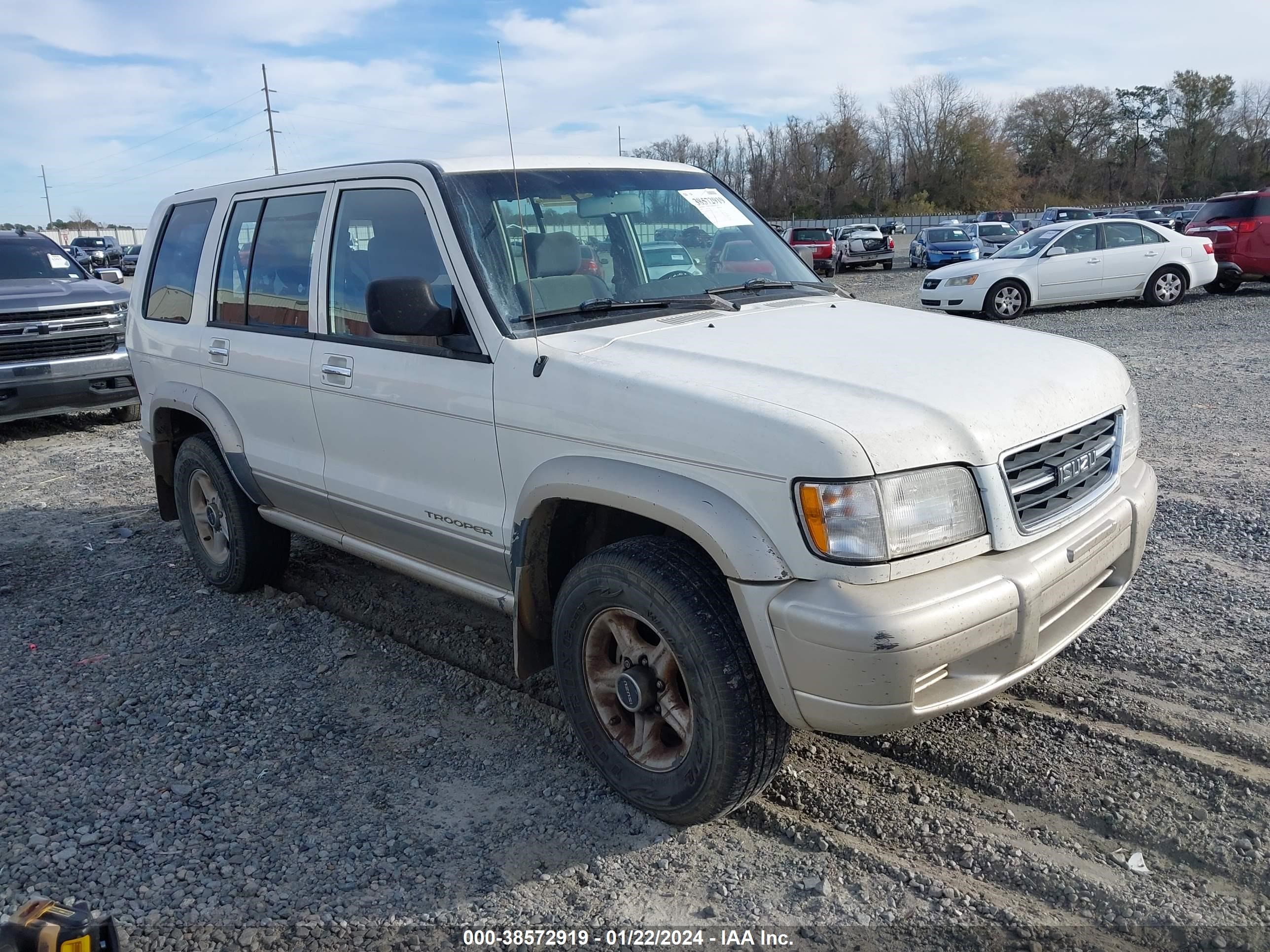 ISUZU TROOPER 1999 jacdj58x5x7923796