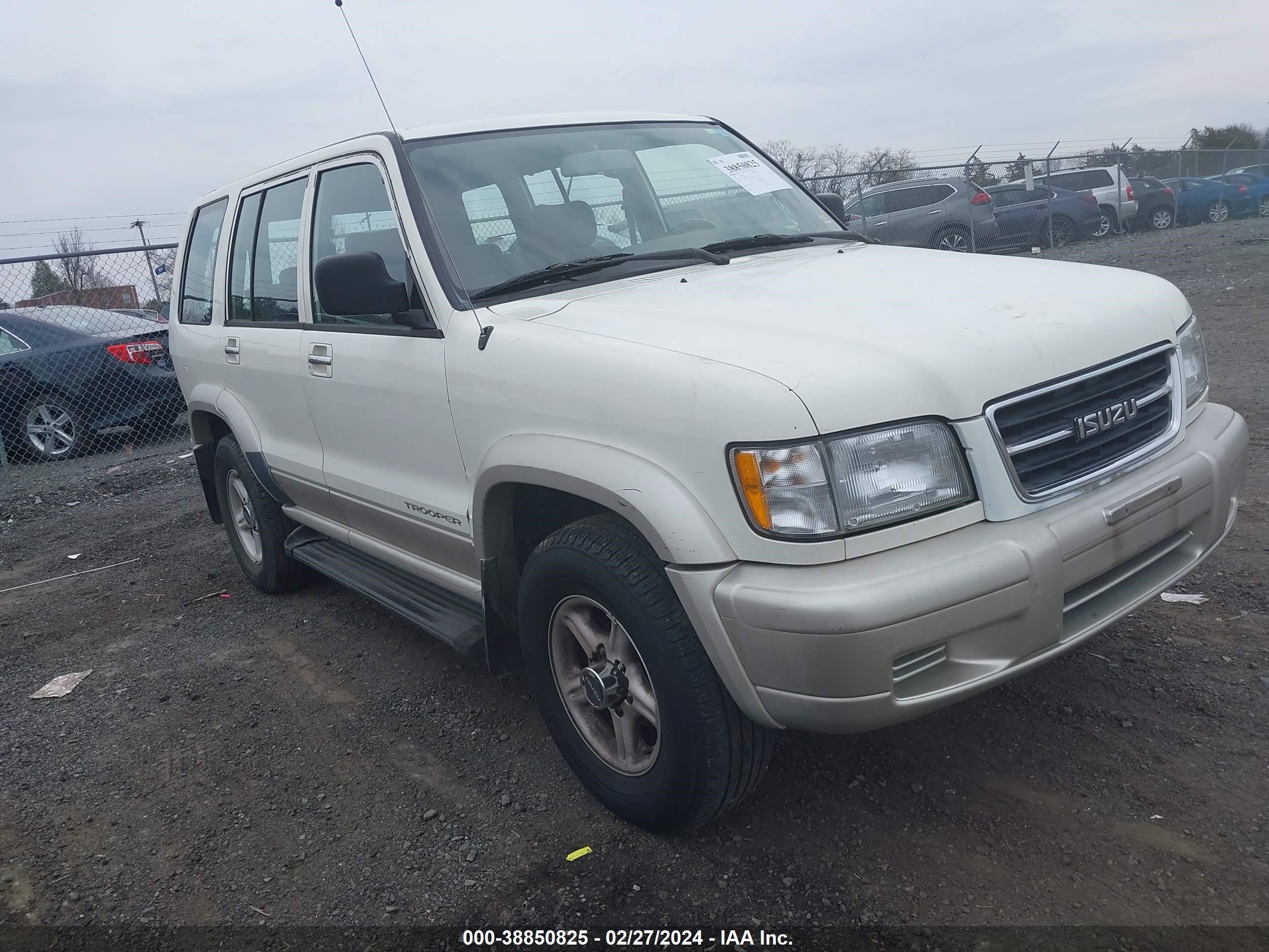 ISUZU TROOPER 1999 jacdj58x6x7926027