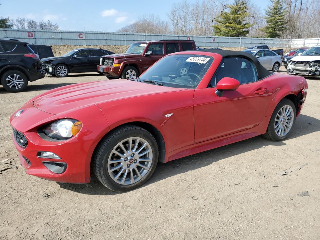 FIAT 124 SPIDER 2018 jc1nfaek3j0136058