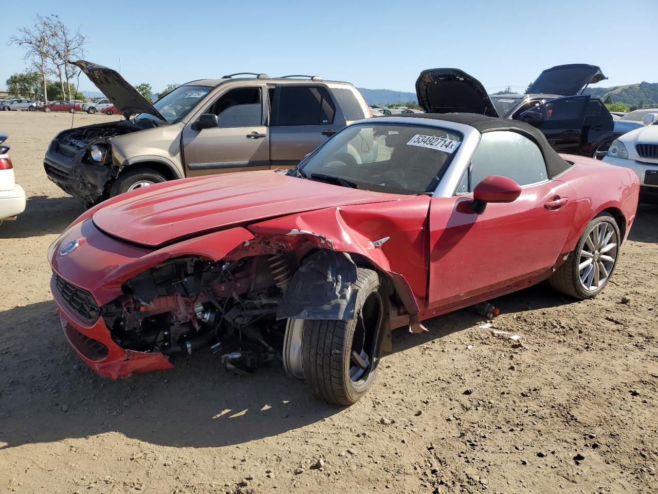 FIAT 124 SPIDER 2017 jc1nfaek8h0131514