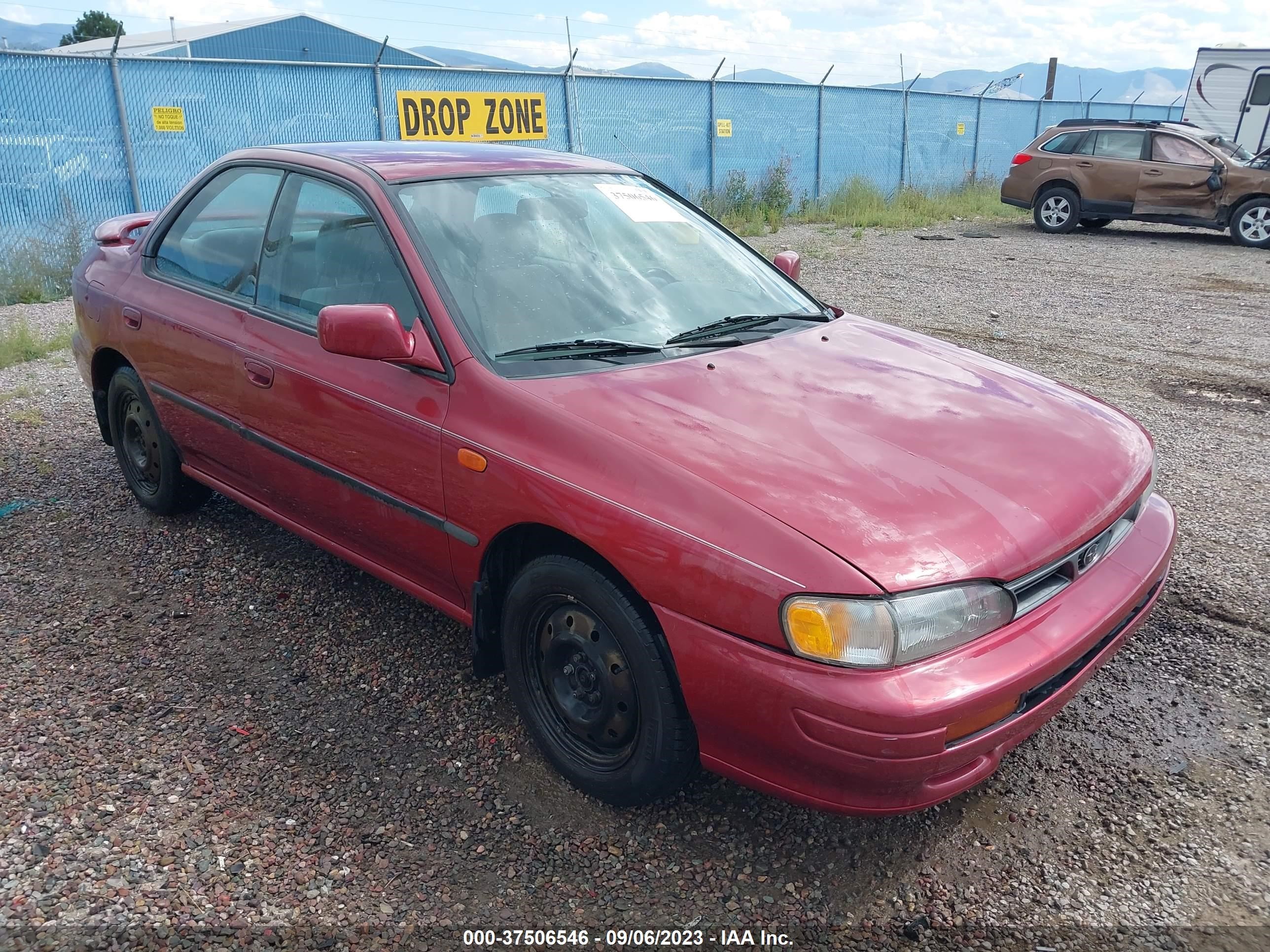 SUBARU IMPREZA 1996 jf1gc4559th511297