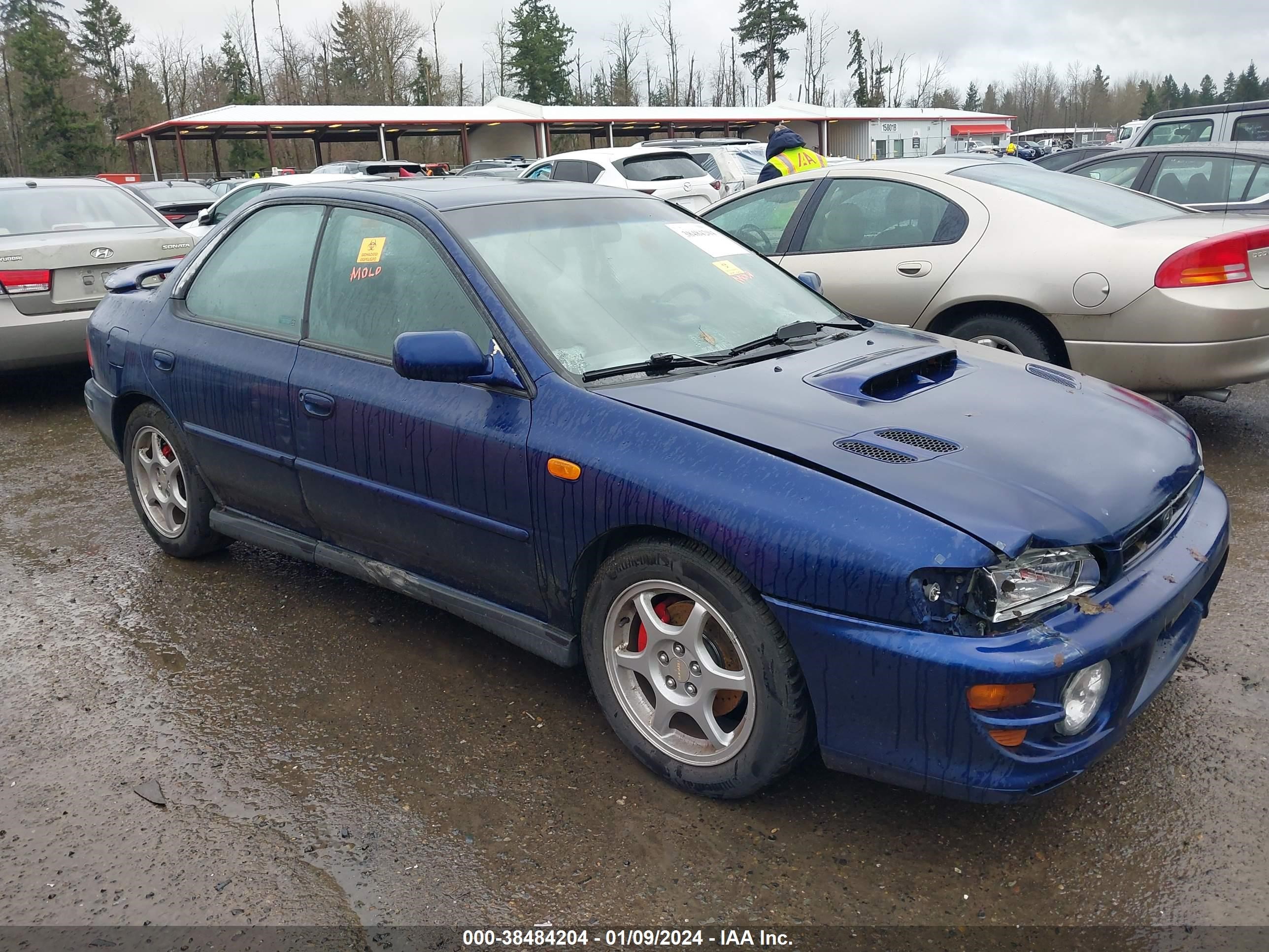 SUBARU IMPREZA 2000 jf1gc6752yg504634