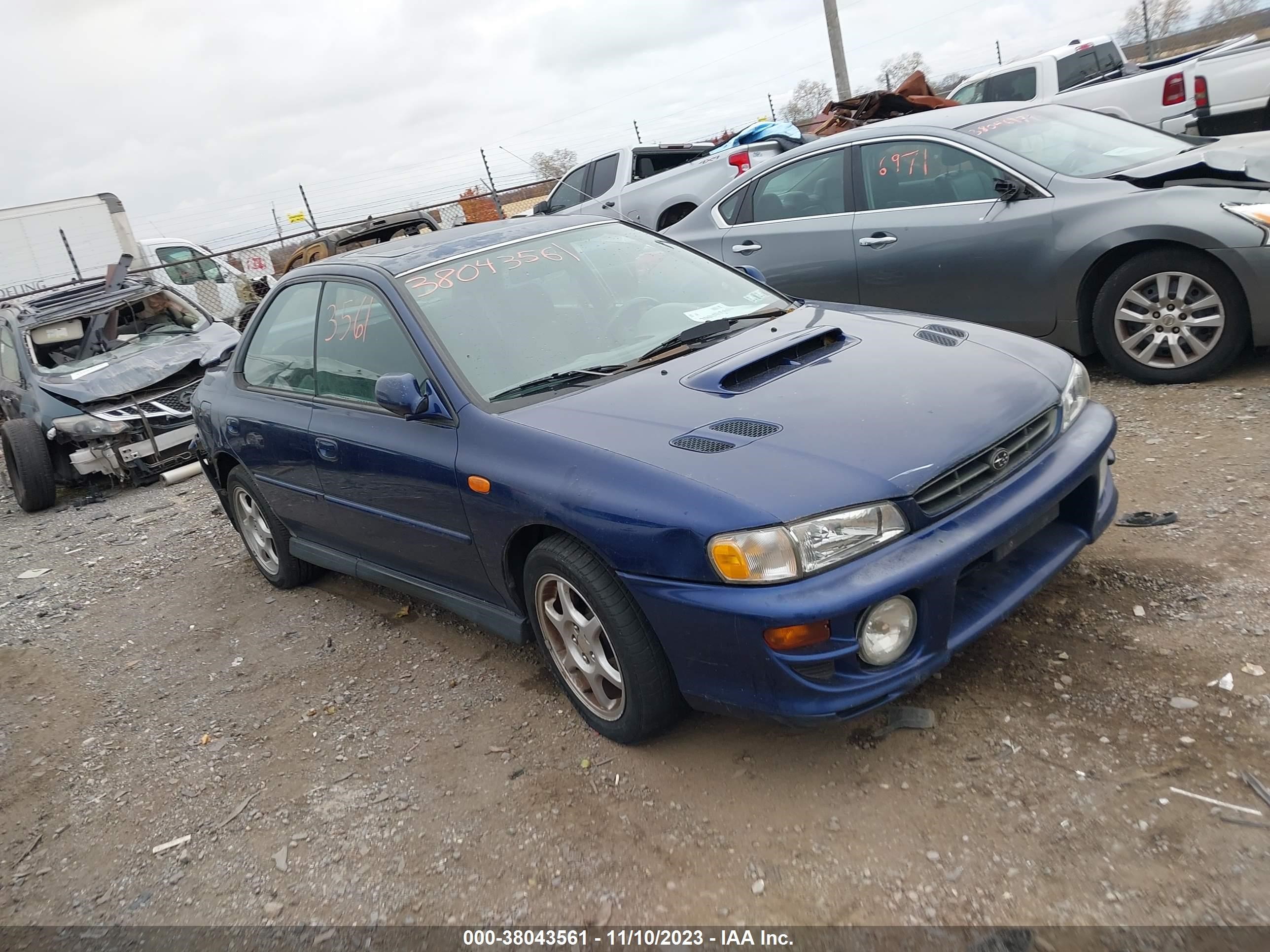 SUBARU IMPREZA 2000 jf1gc6757yg505018