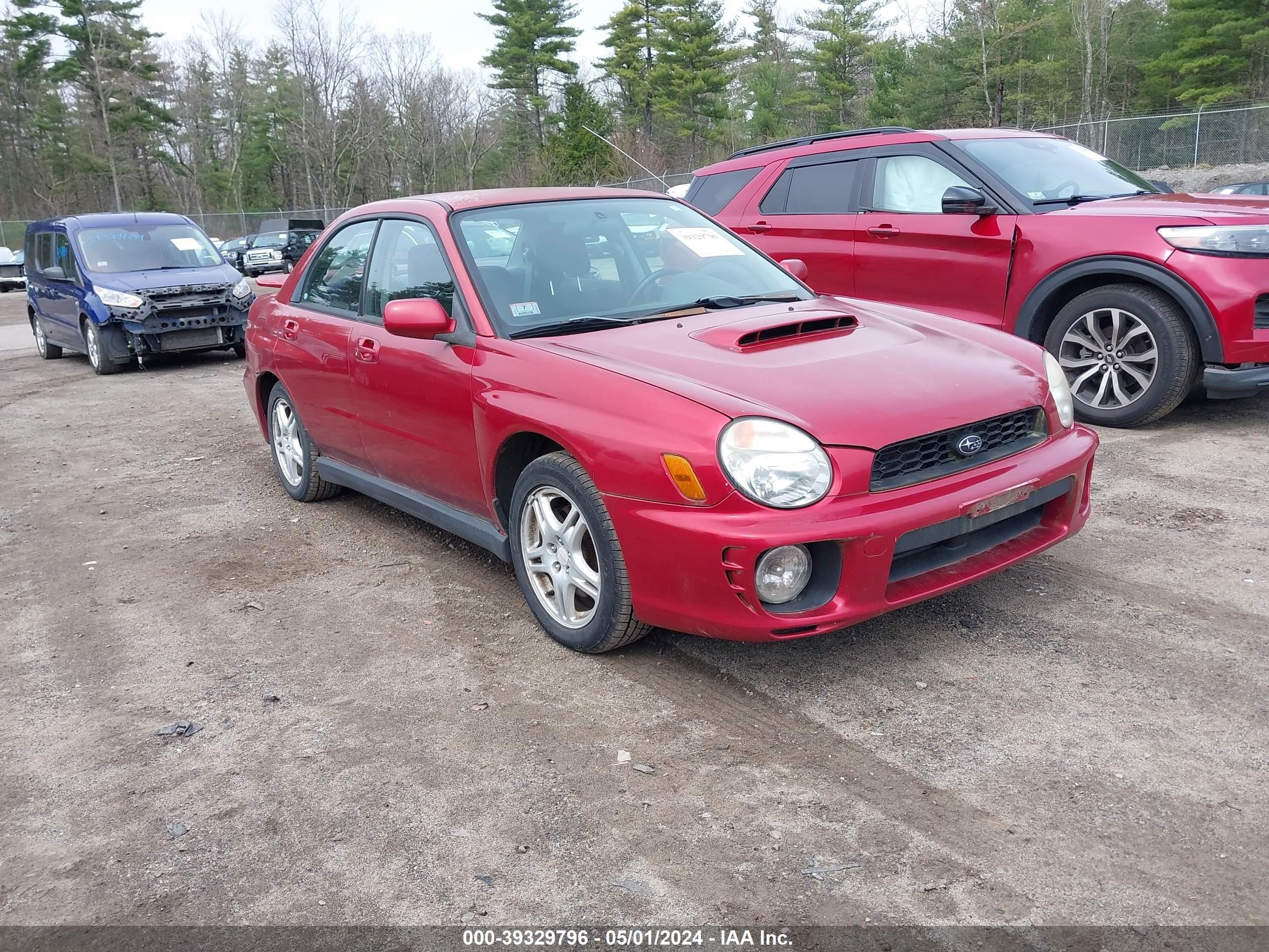 SUBARU IMPREZA 2003 jf1gd29603g501767