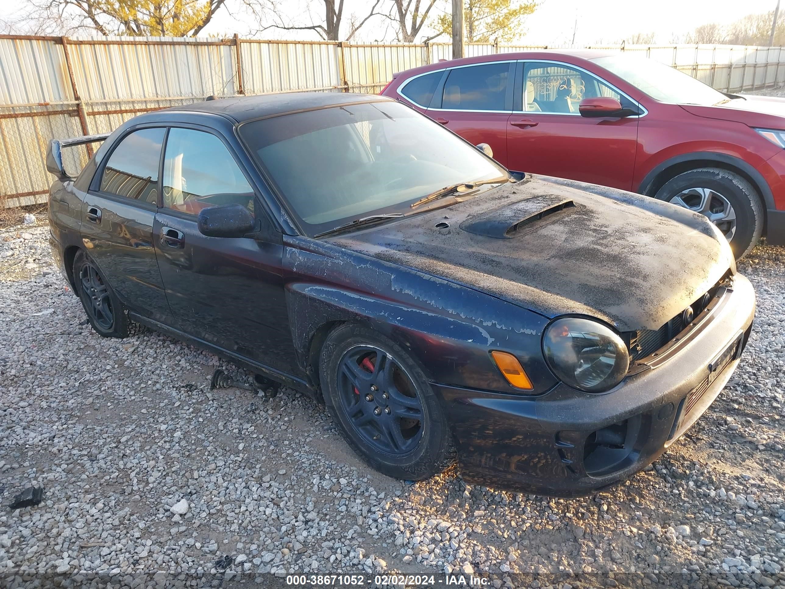 SUBARU IMPREZA 2002 jf1gd29642g504251