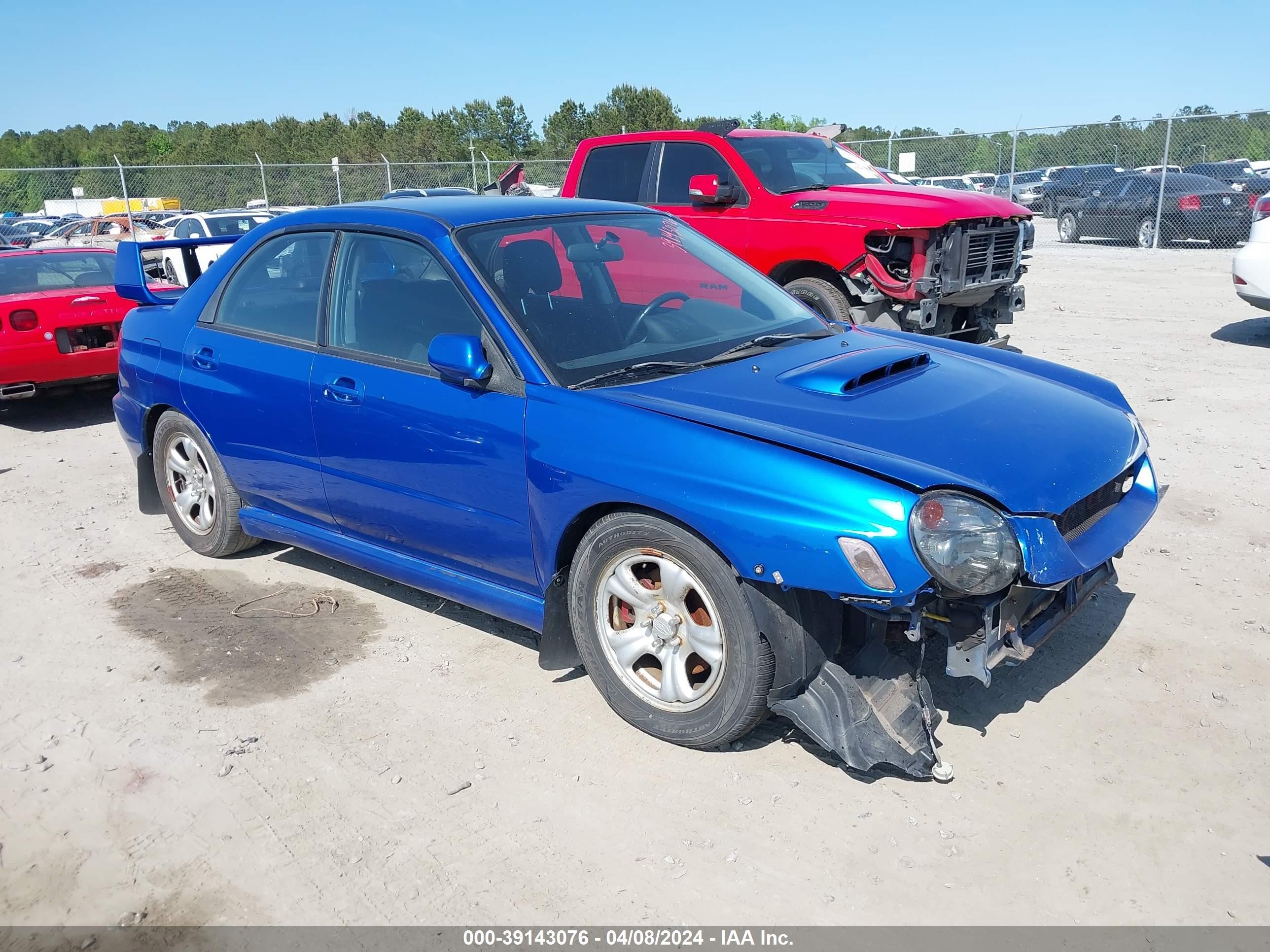 SUBARU IMPREZA 2002 jf1gd29672g521089