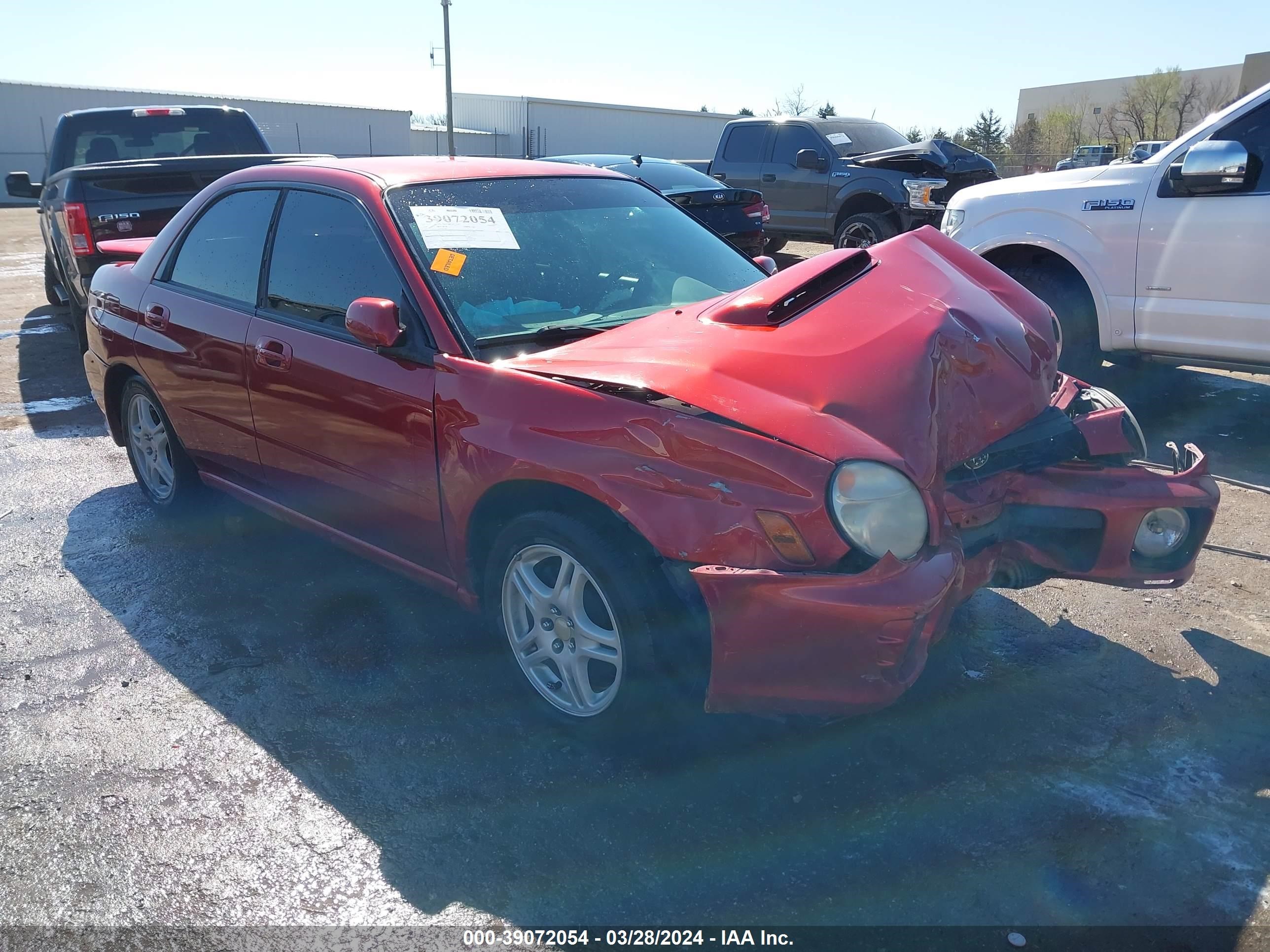 SUBARU IMPREZA 2002 jf1gd29692g503449