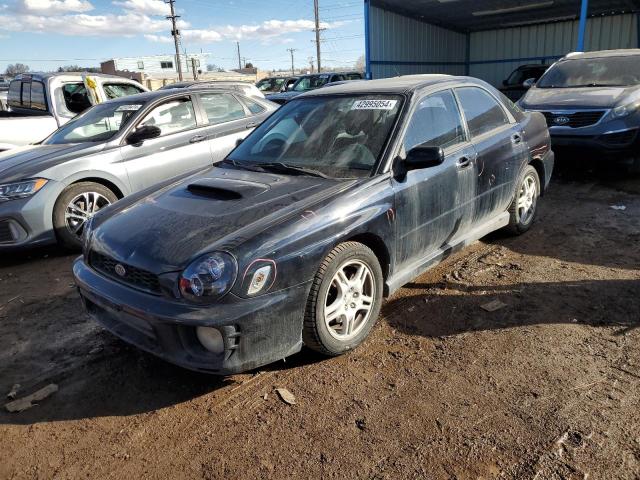 SUBARU WRX 2002 jf1gd296x2g530921