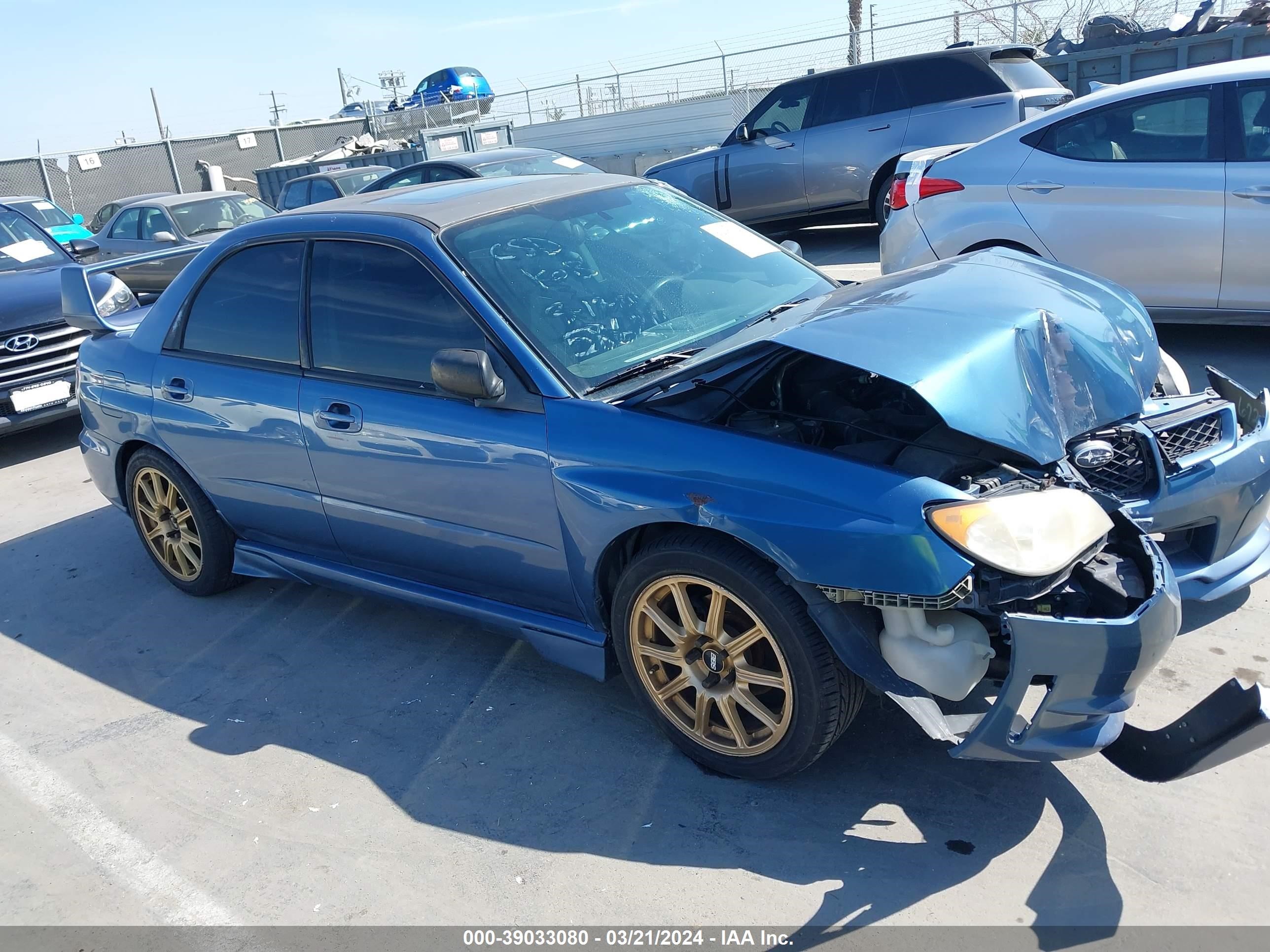 SUBARU IMPREZA 2007 jf1gd61627g515873