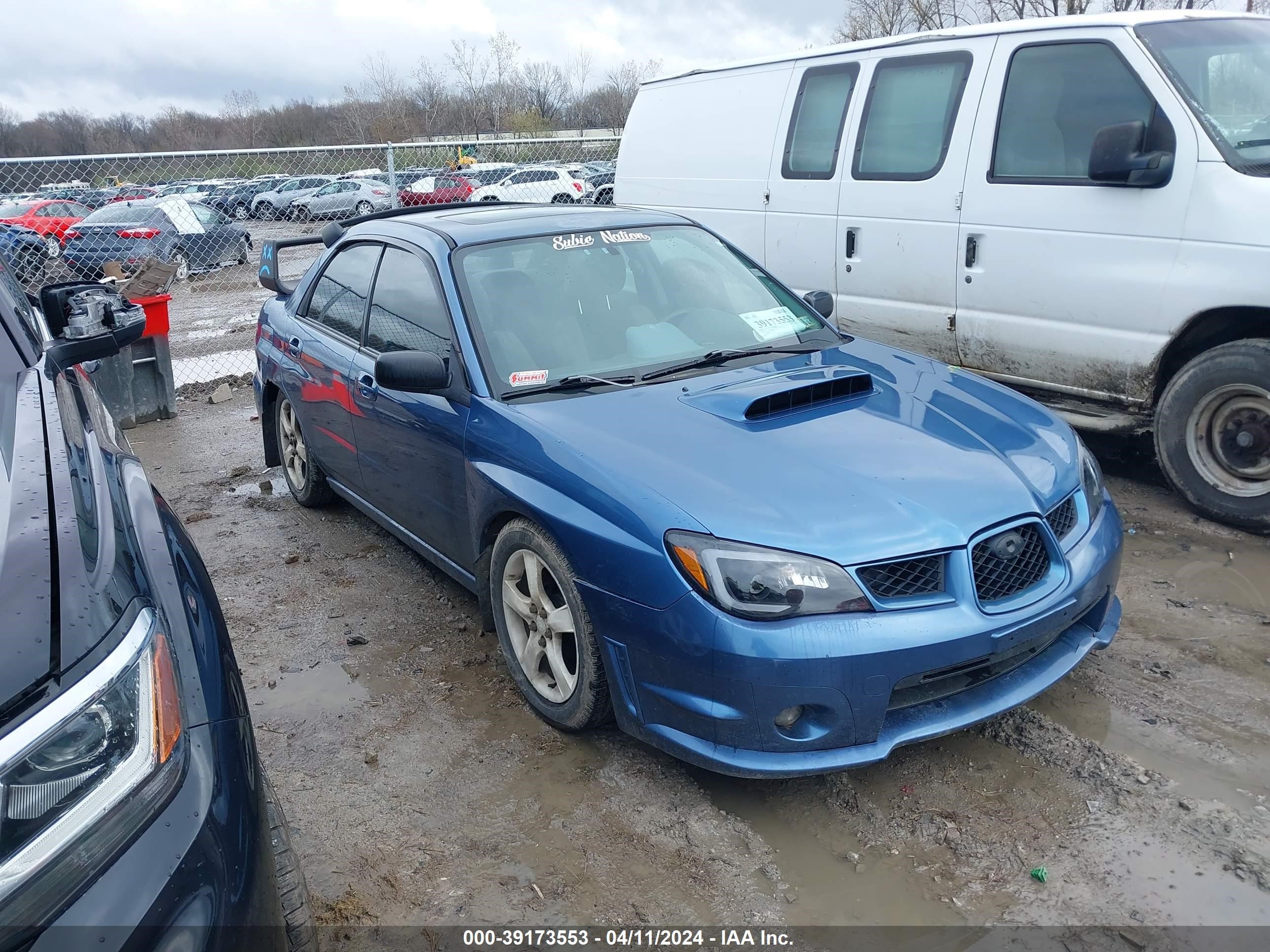 SUBARU IMPREZA 2007 jf1gd61637h519683