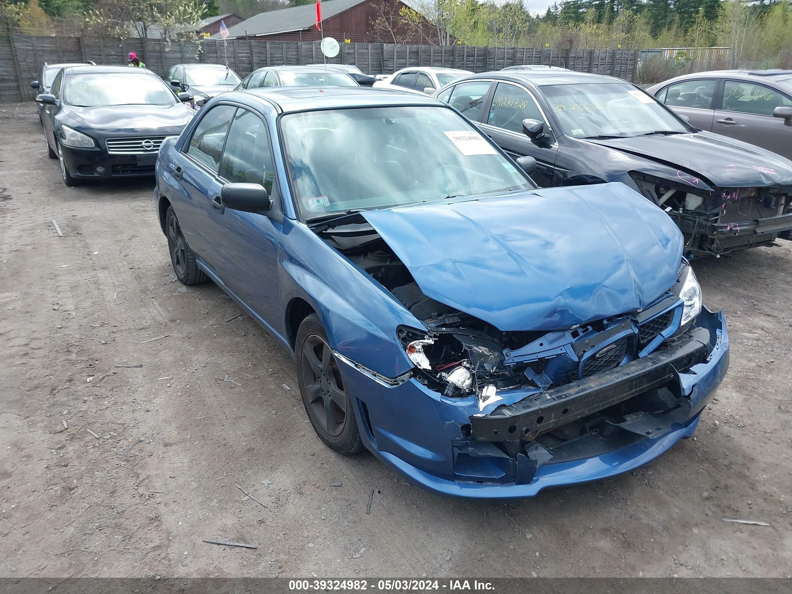 SUBARU IMPREZA 2007 jf1gd61657g519447