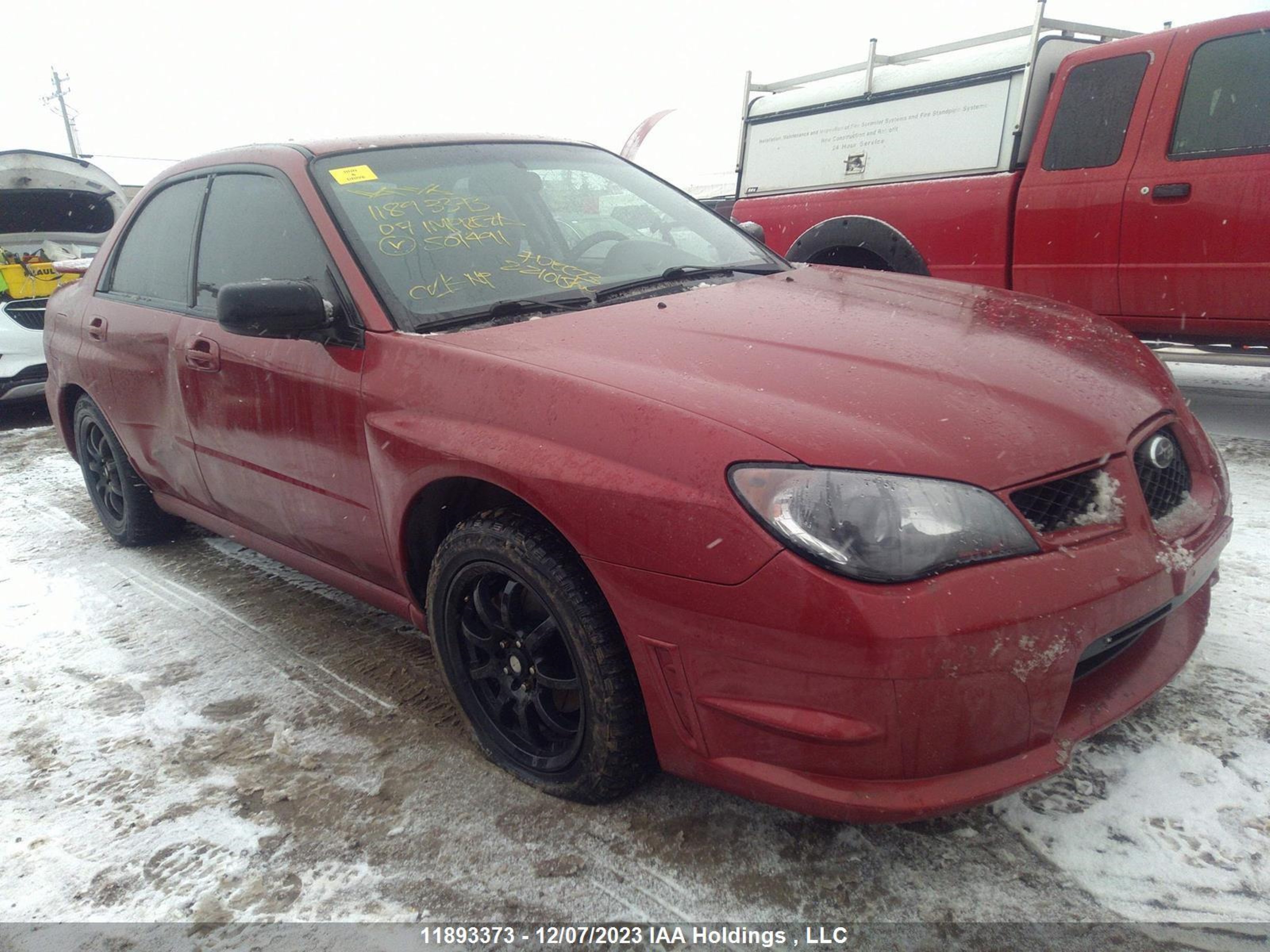 SUBARU IMPREZA 2007 jf1gd61667g501491