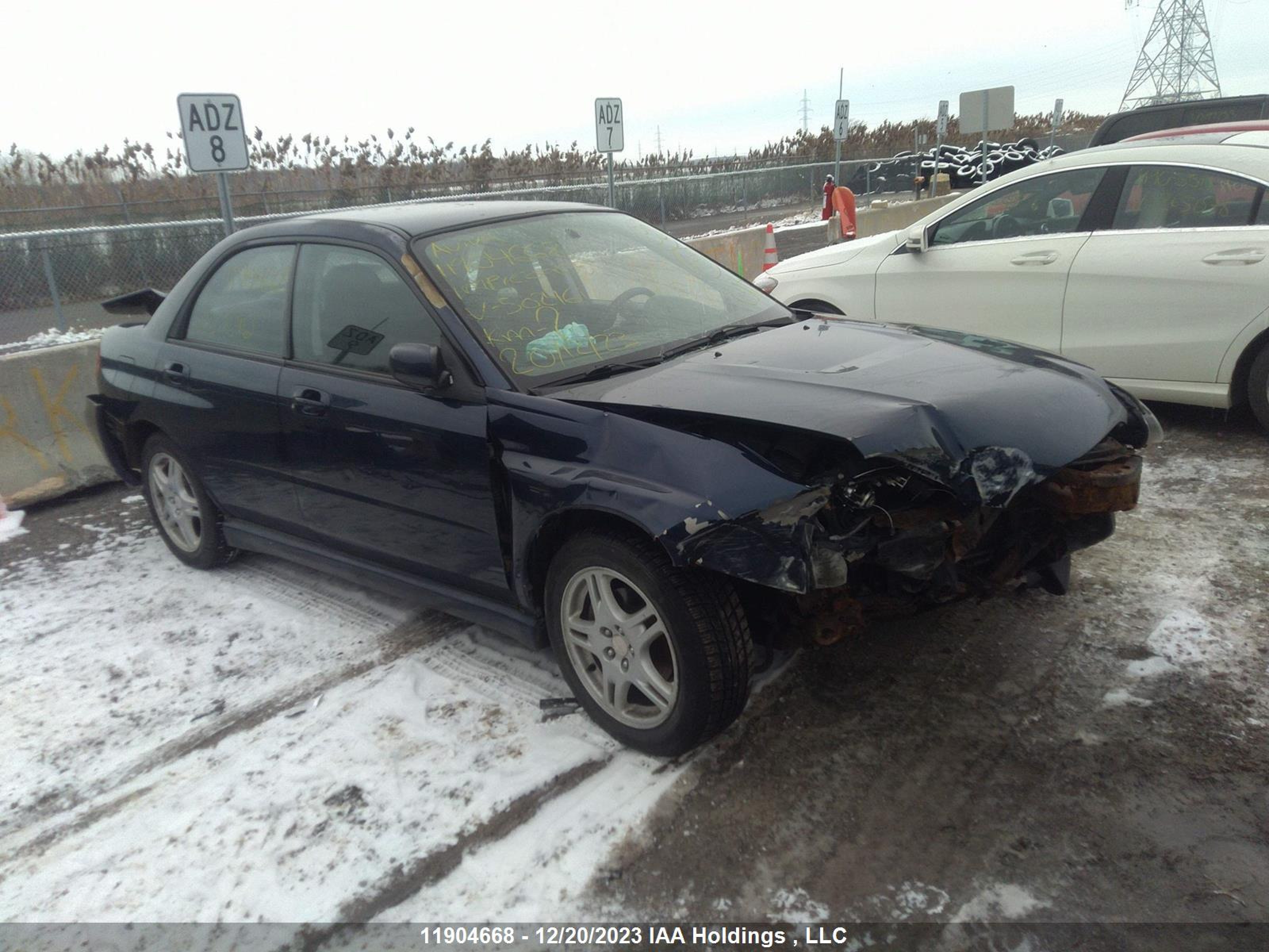 SUBARU IMPREZA 2005 jf1gd66535h502461