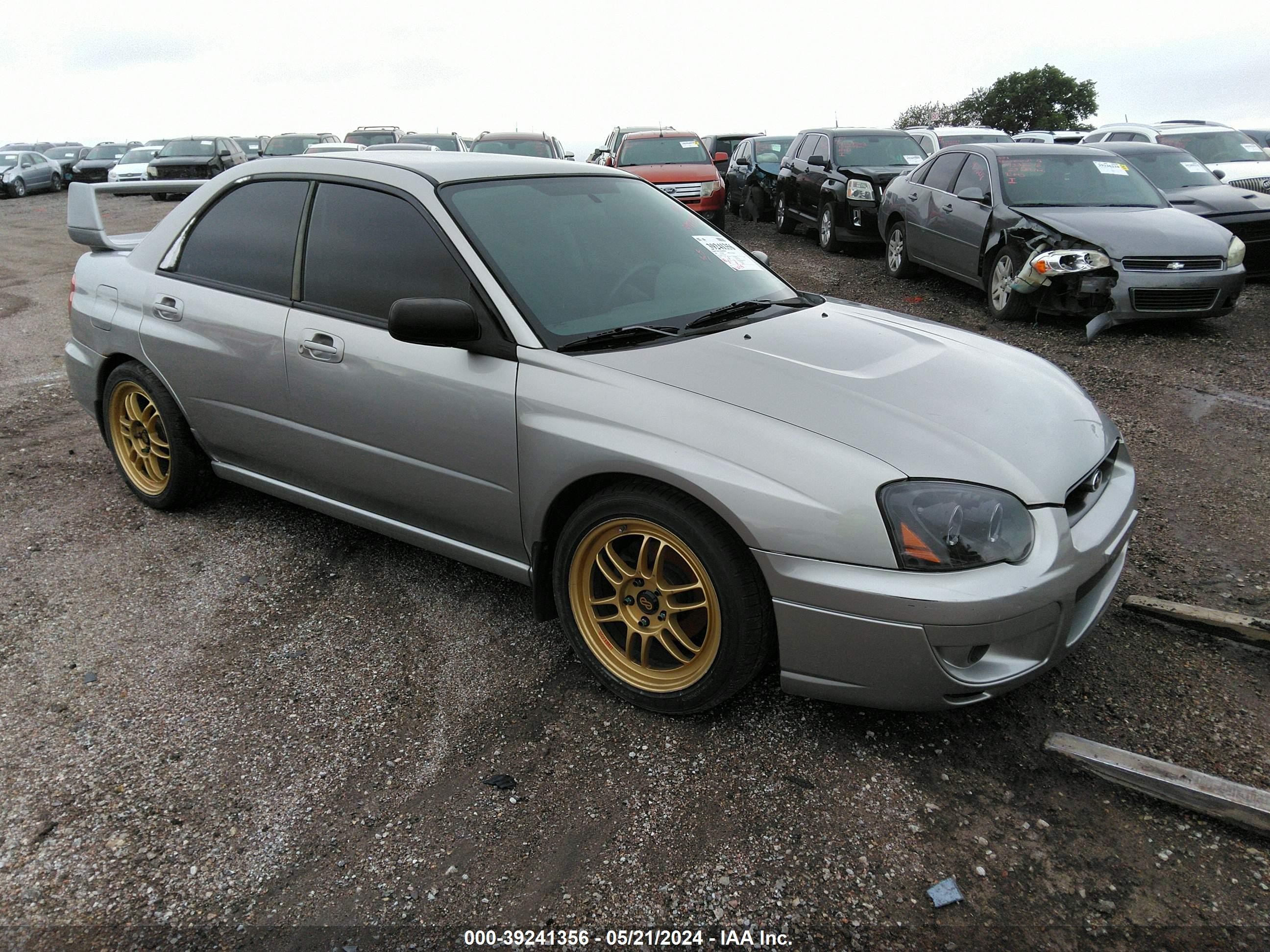 SUBARU IMPREZA 2005 jf1gd67515h524599