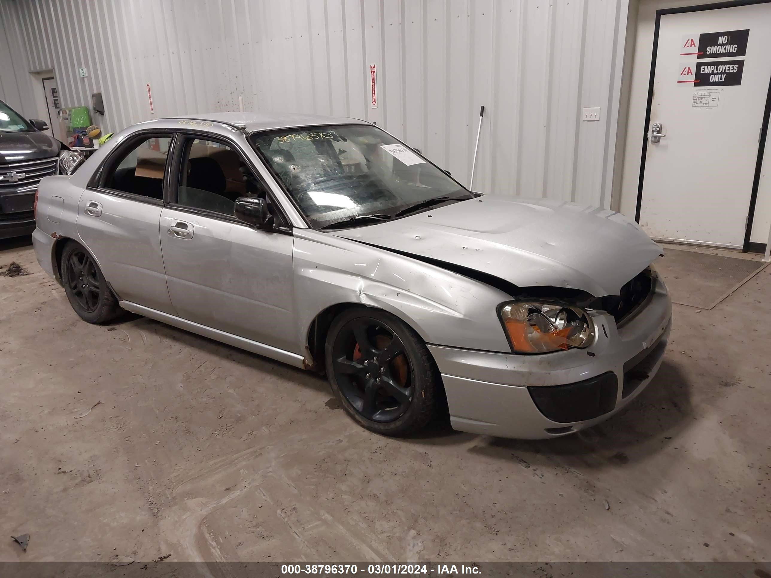 SUBARU IMPREZA 2004 jf1gd67544g504240