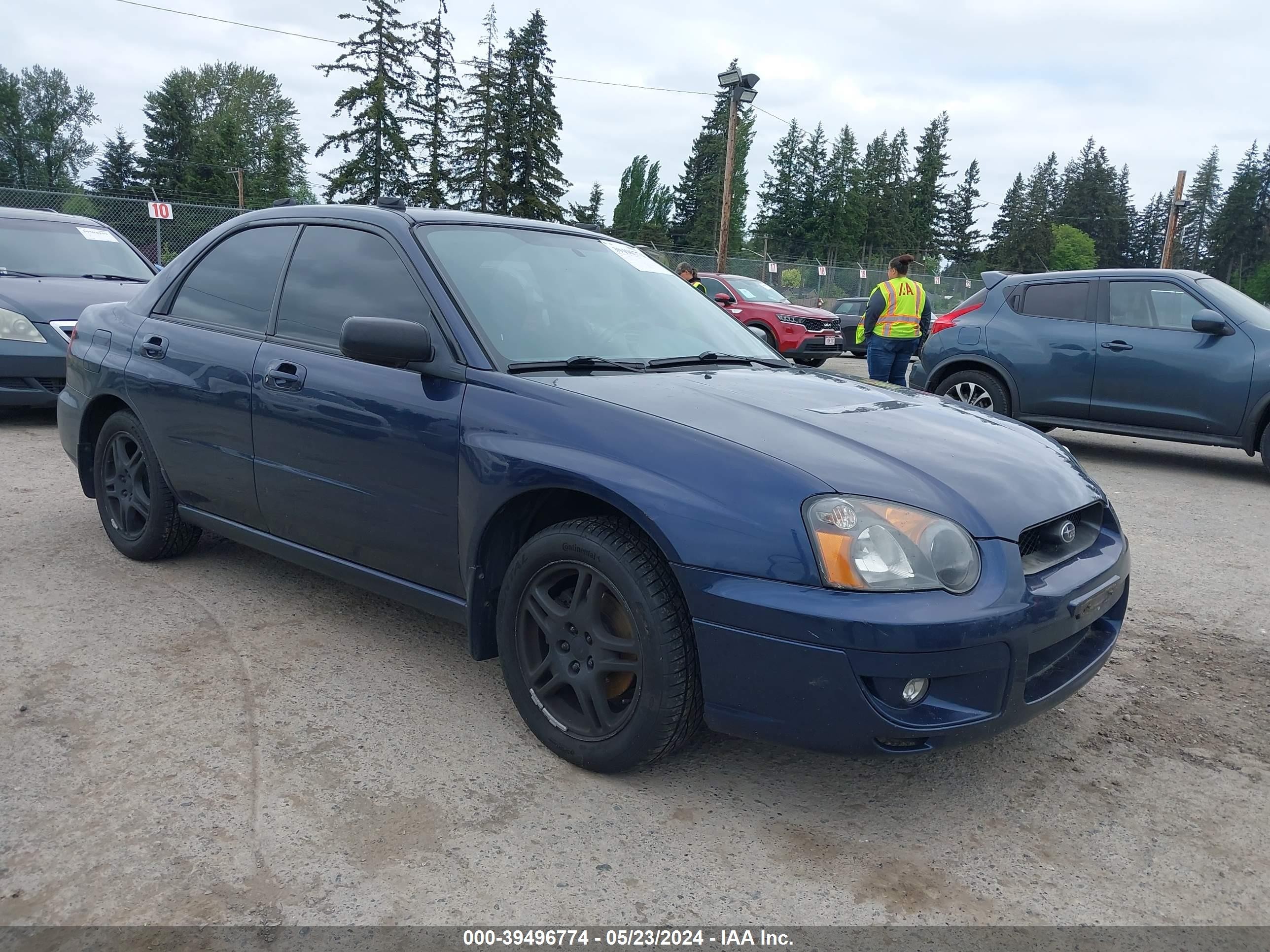 SUBARU IMPREZA 2005 jf1gd67555g523543