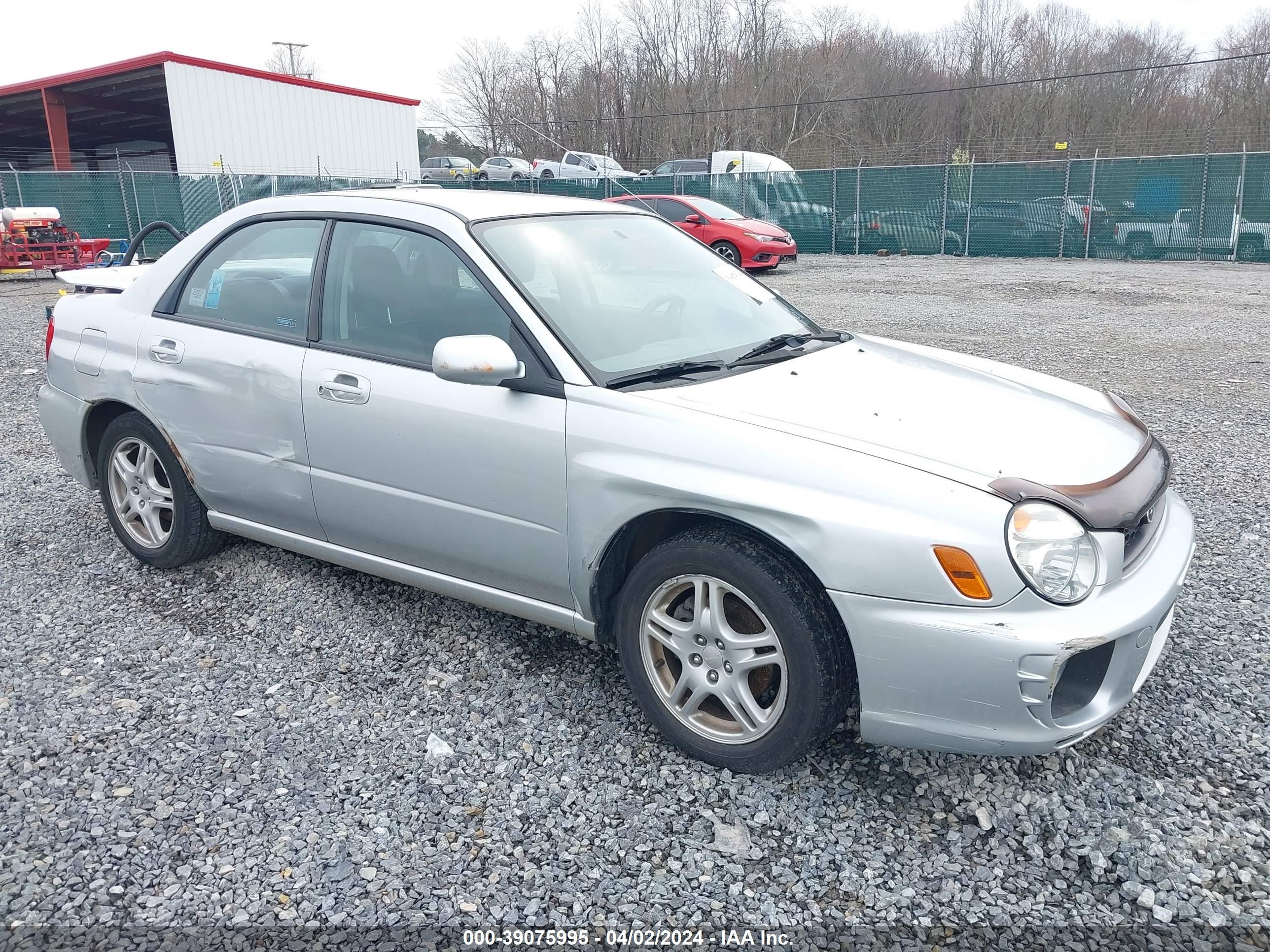 SUBARU IMPREZA 2002 jf1gd67562g521795