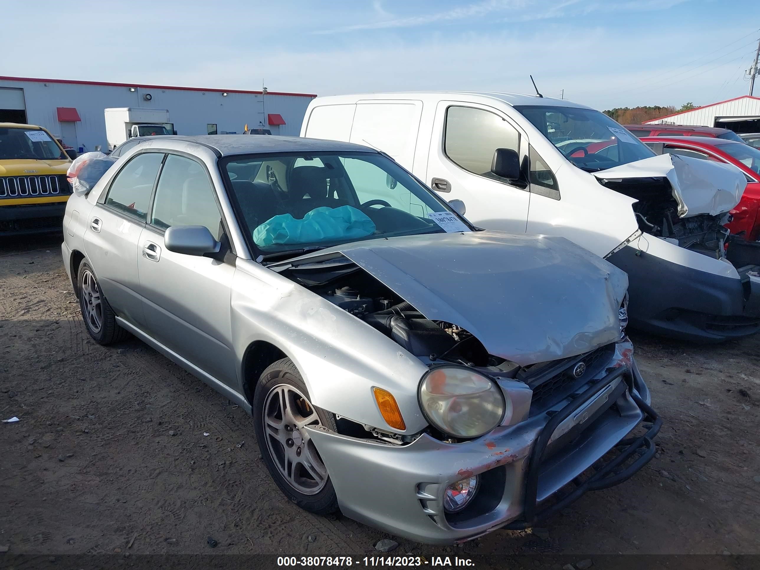 SUBARU IMPREZA 2002 jf1gd67572h518544