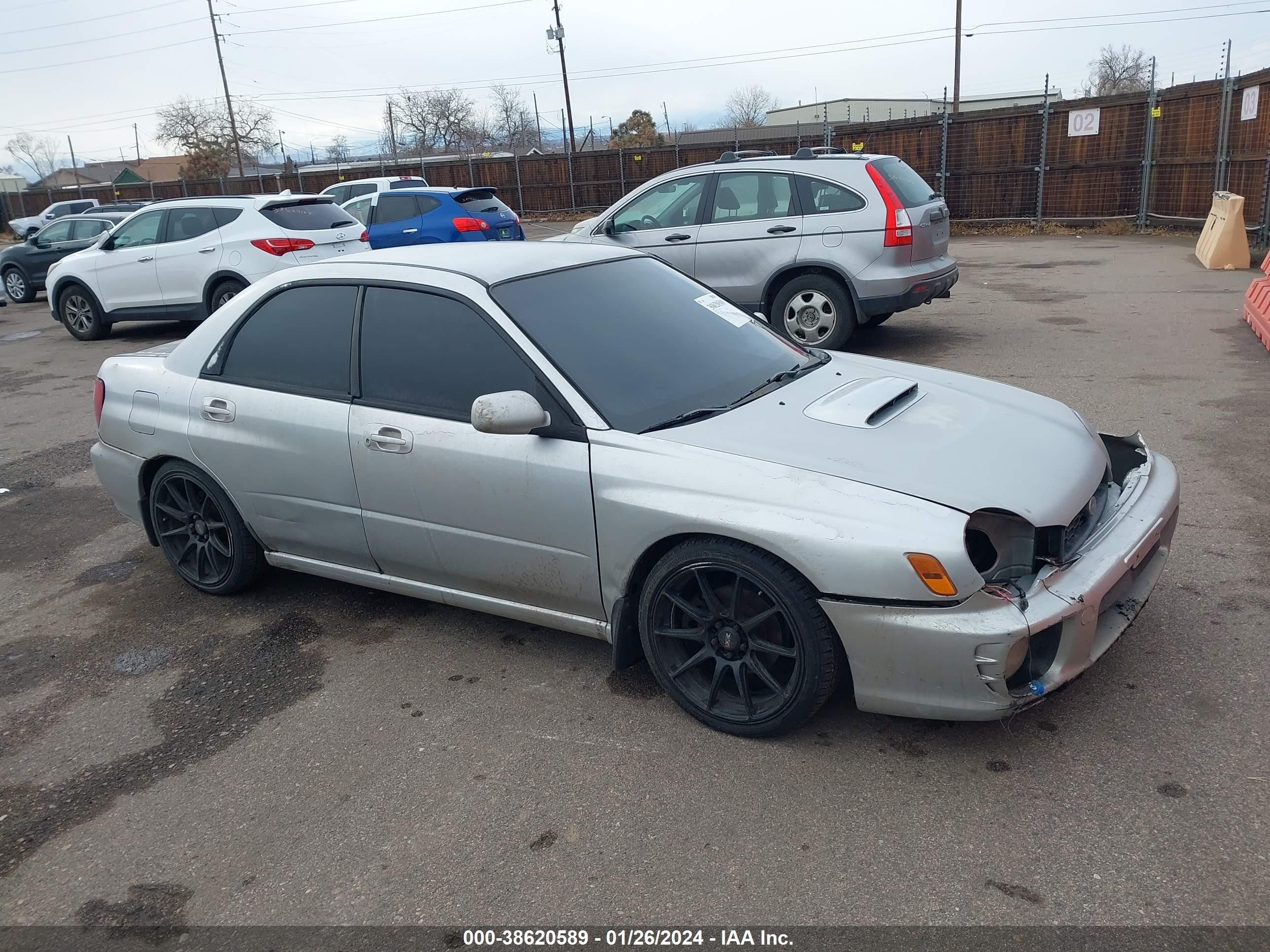 SUBARU IMPREZA 2002 jf1gd67592h506265