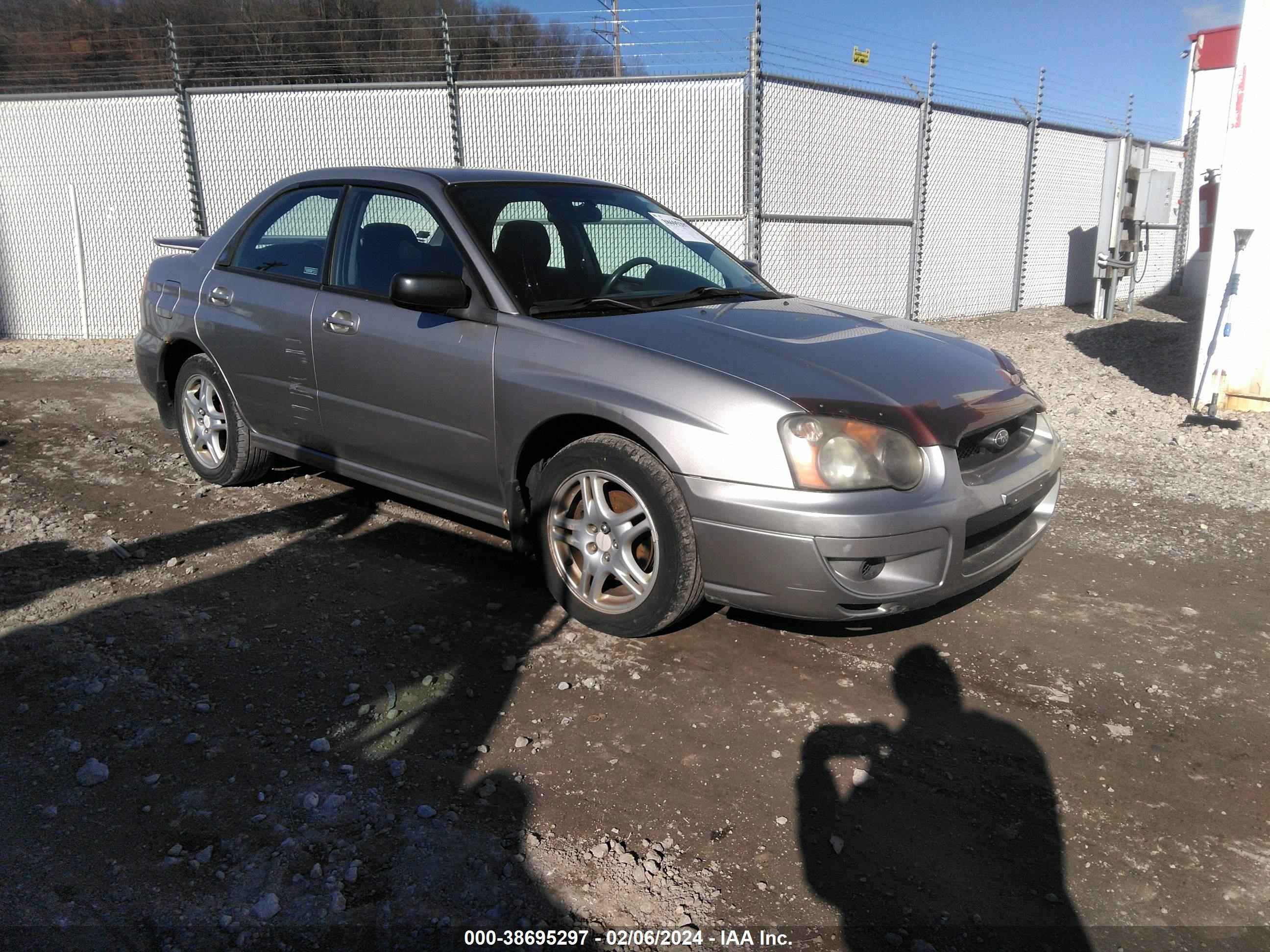 SUBARU IMPREZA 2005 jf1gd67595h526262