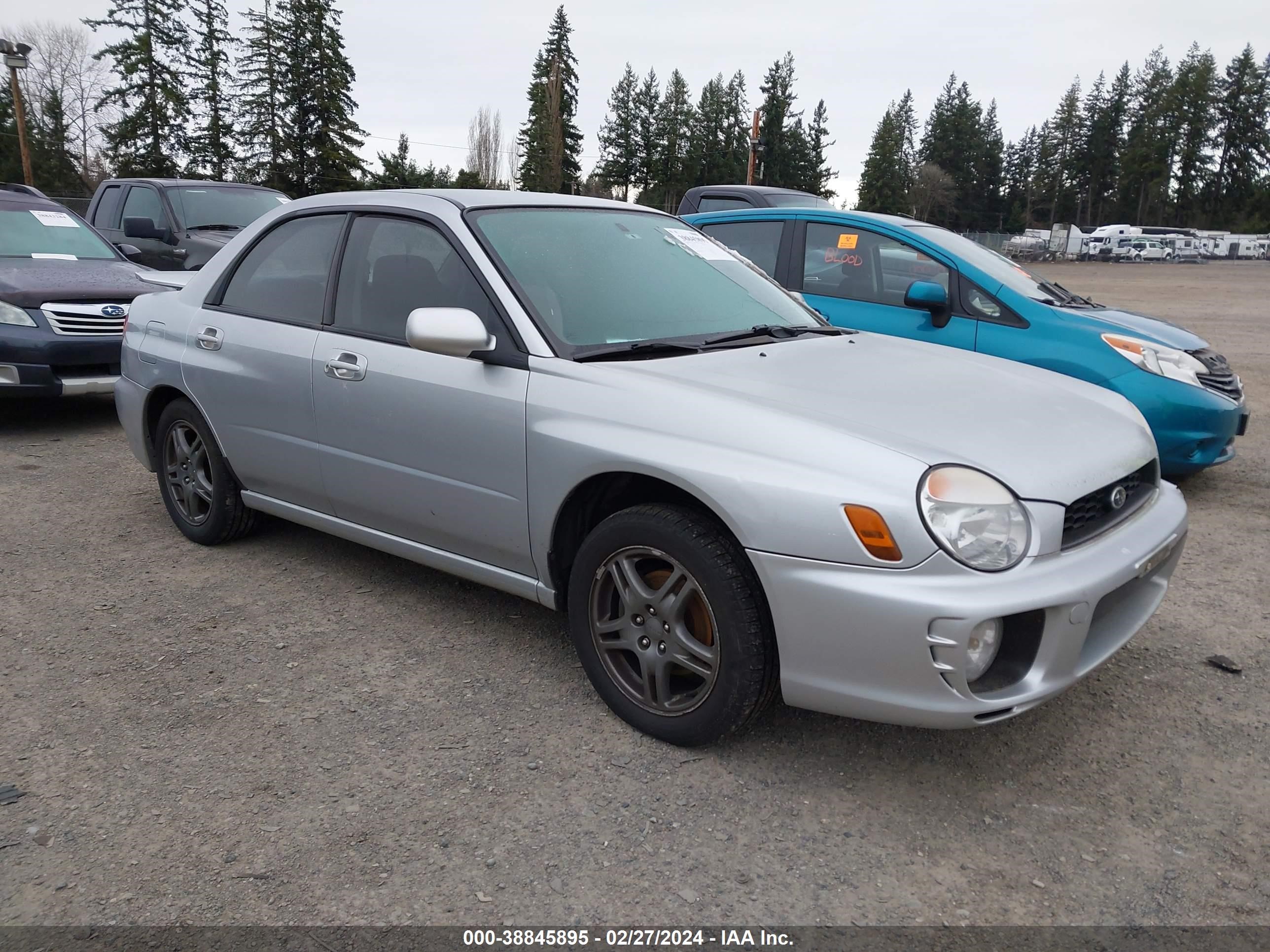 SUBARU IMPREZA 2002 jf1gd675x2h525259