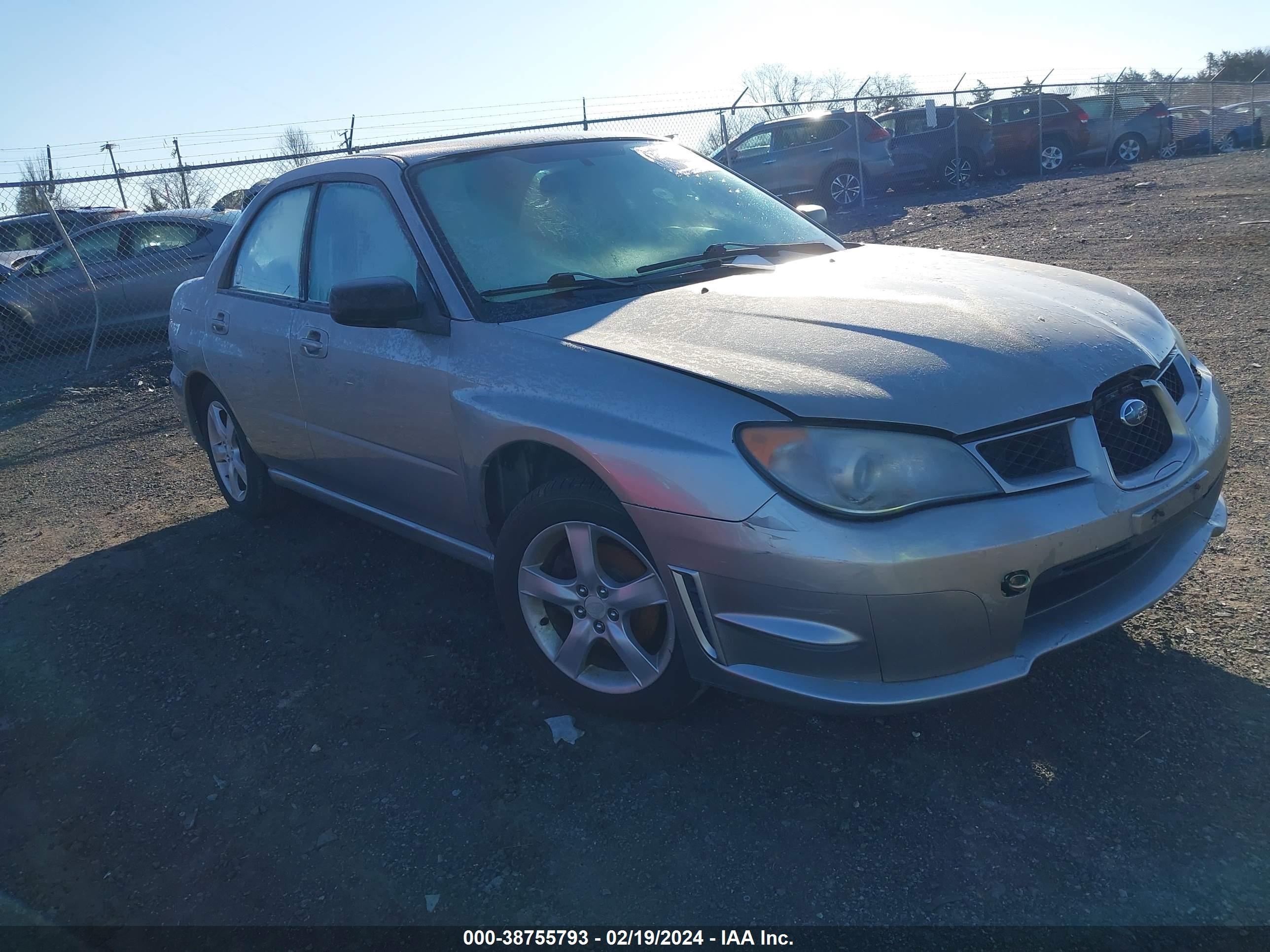 SUBARU IMPREZA 2006 jf1gd67606h521817