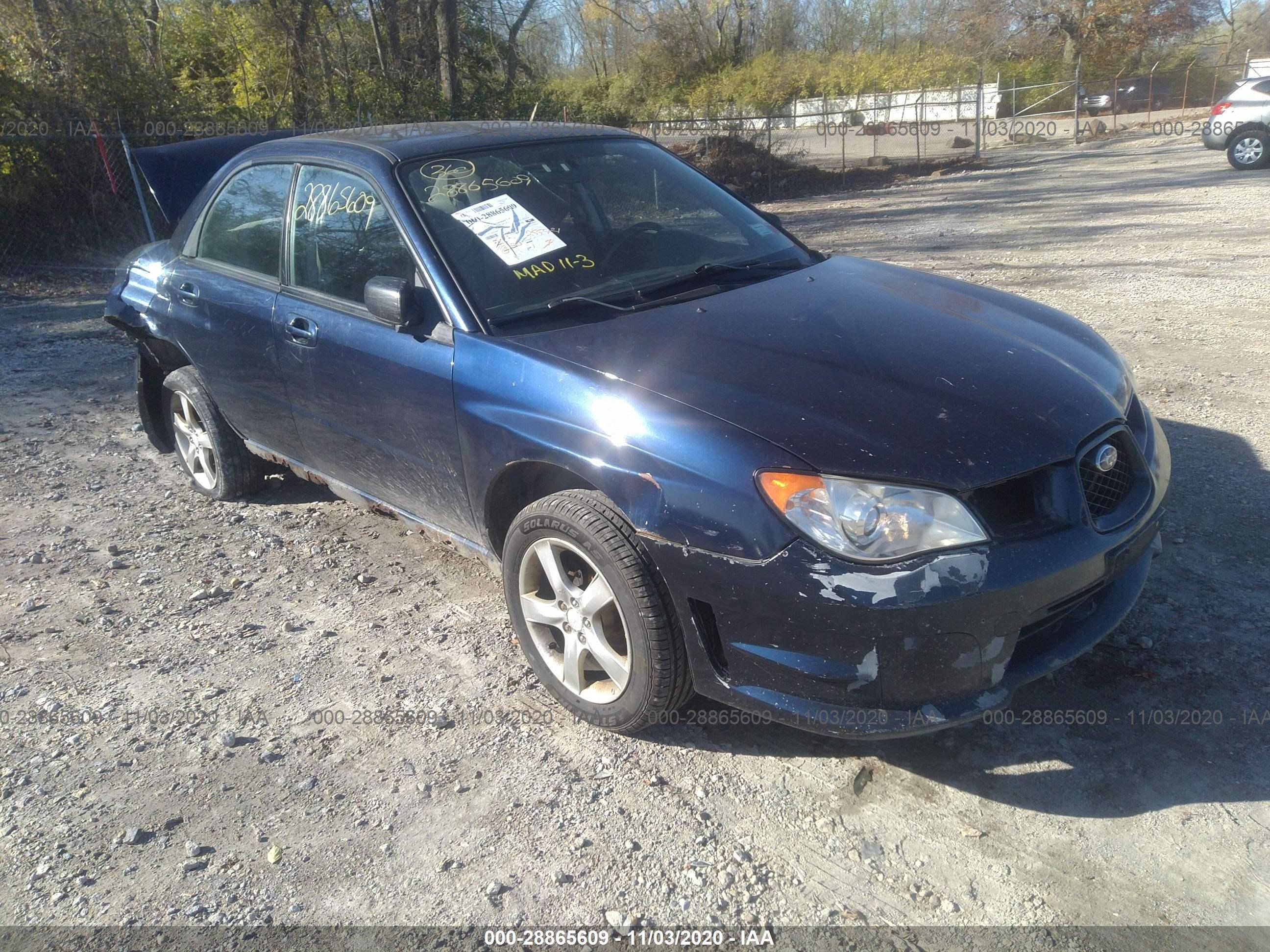 SUBARU IMPREZA 2006 jf1gd67646g507795