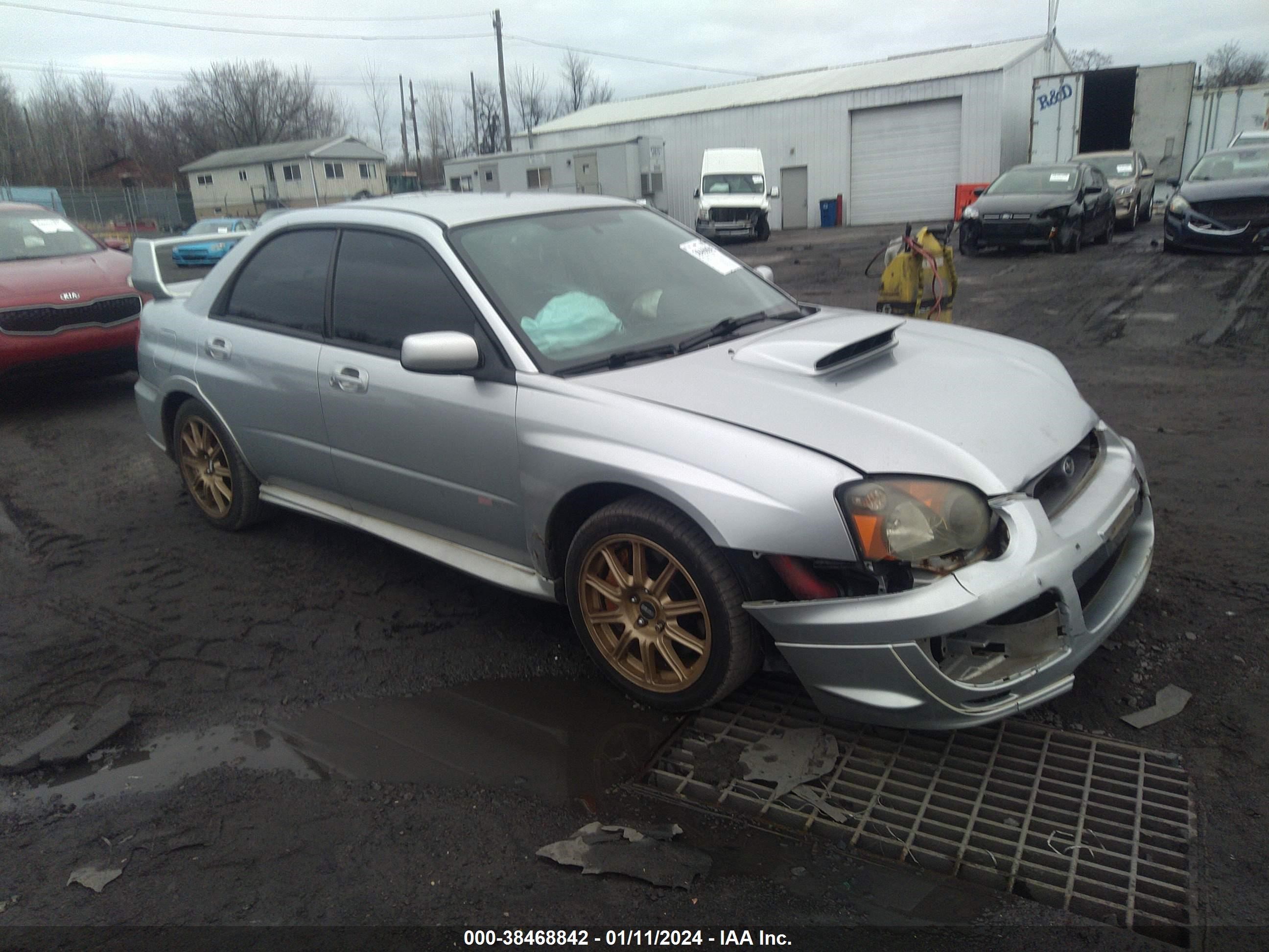 SUBARU IMPREZA WRX STI 2005 jf1gd70605l504270