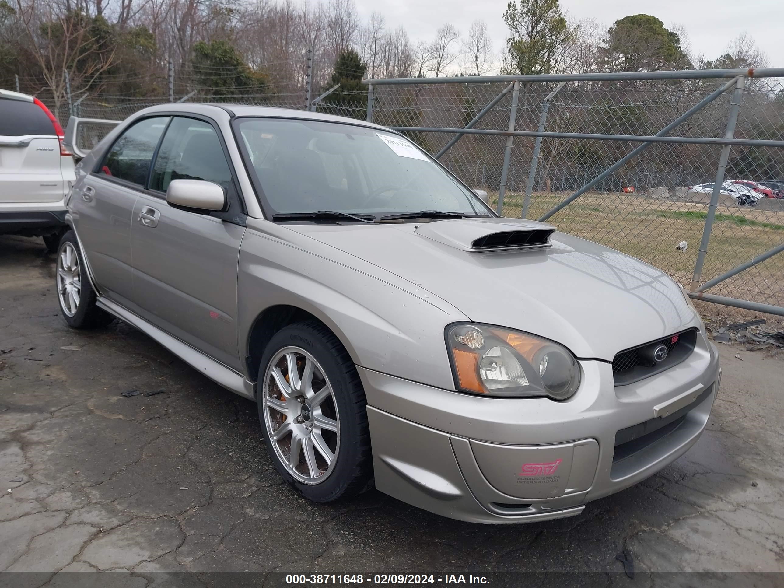 SUBARU IMPREZA WRX STI 2005 jf1gd70615l517898