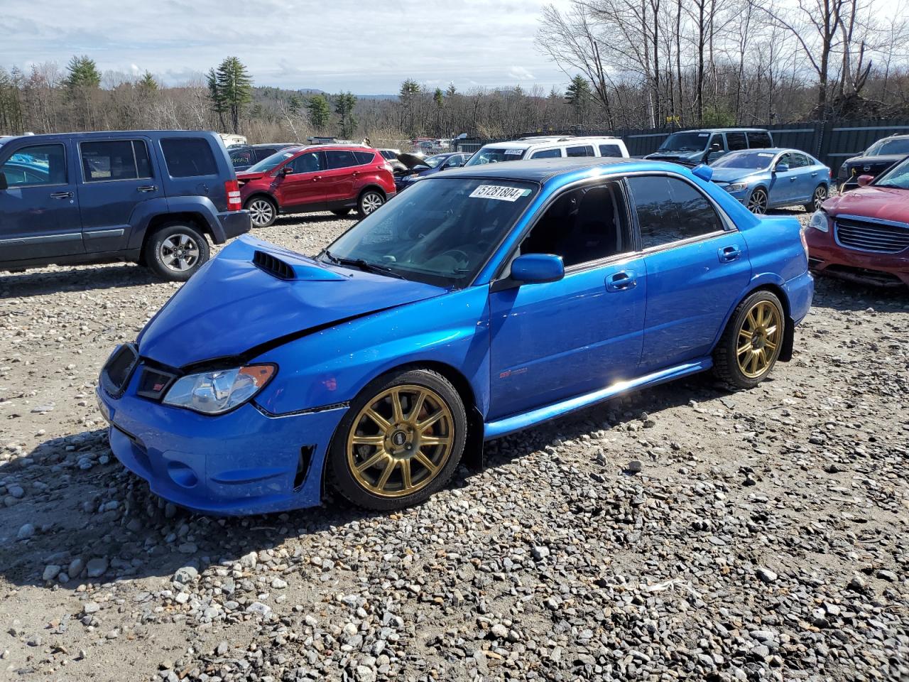 SUBARU WRX 2006 jf1gd70626l518544