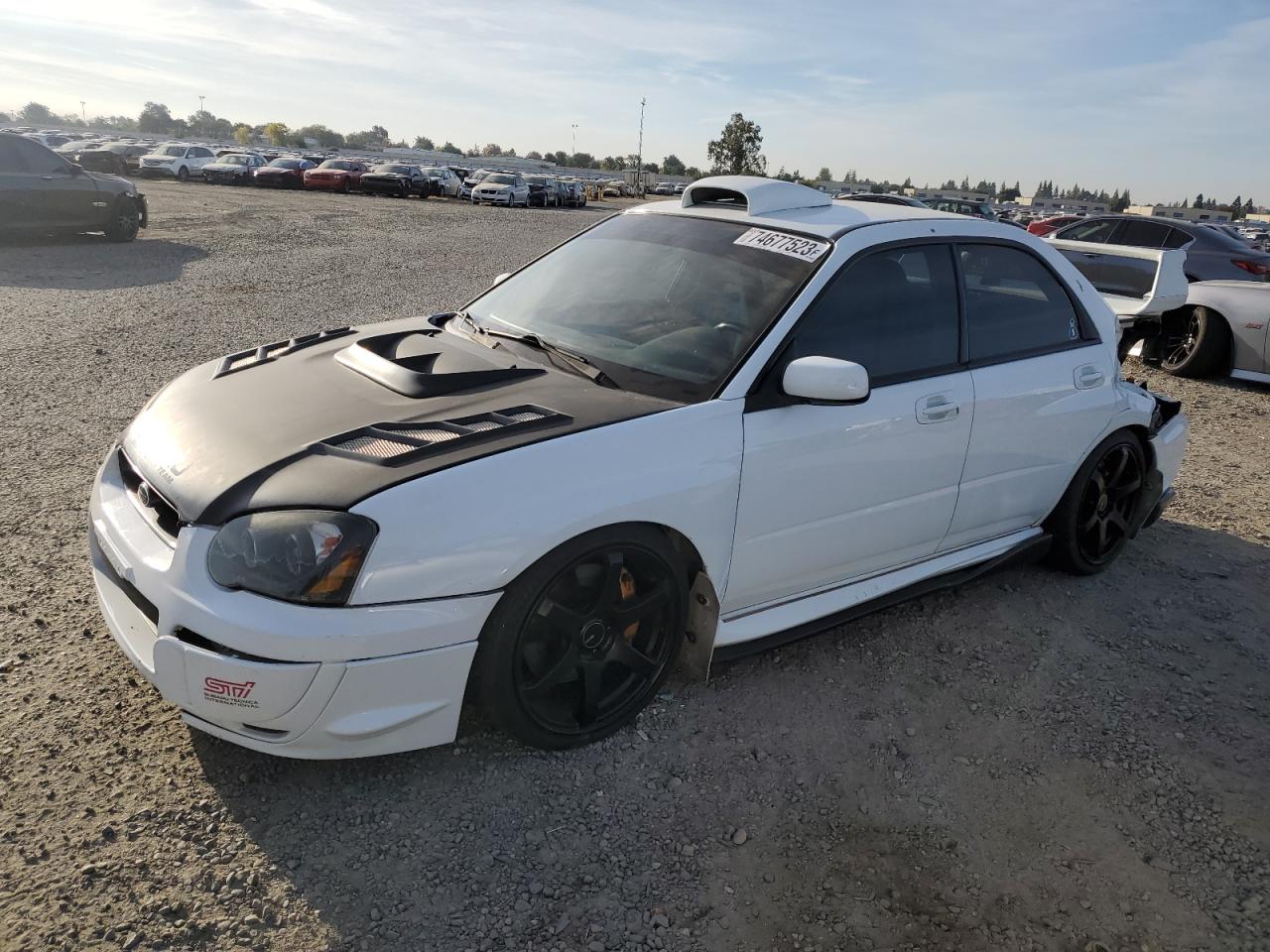 SUBARU WRX 2005 jf1gd70655l514468