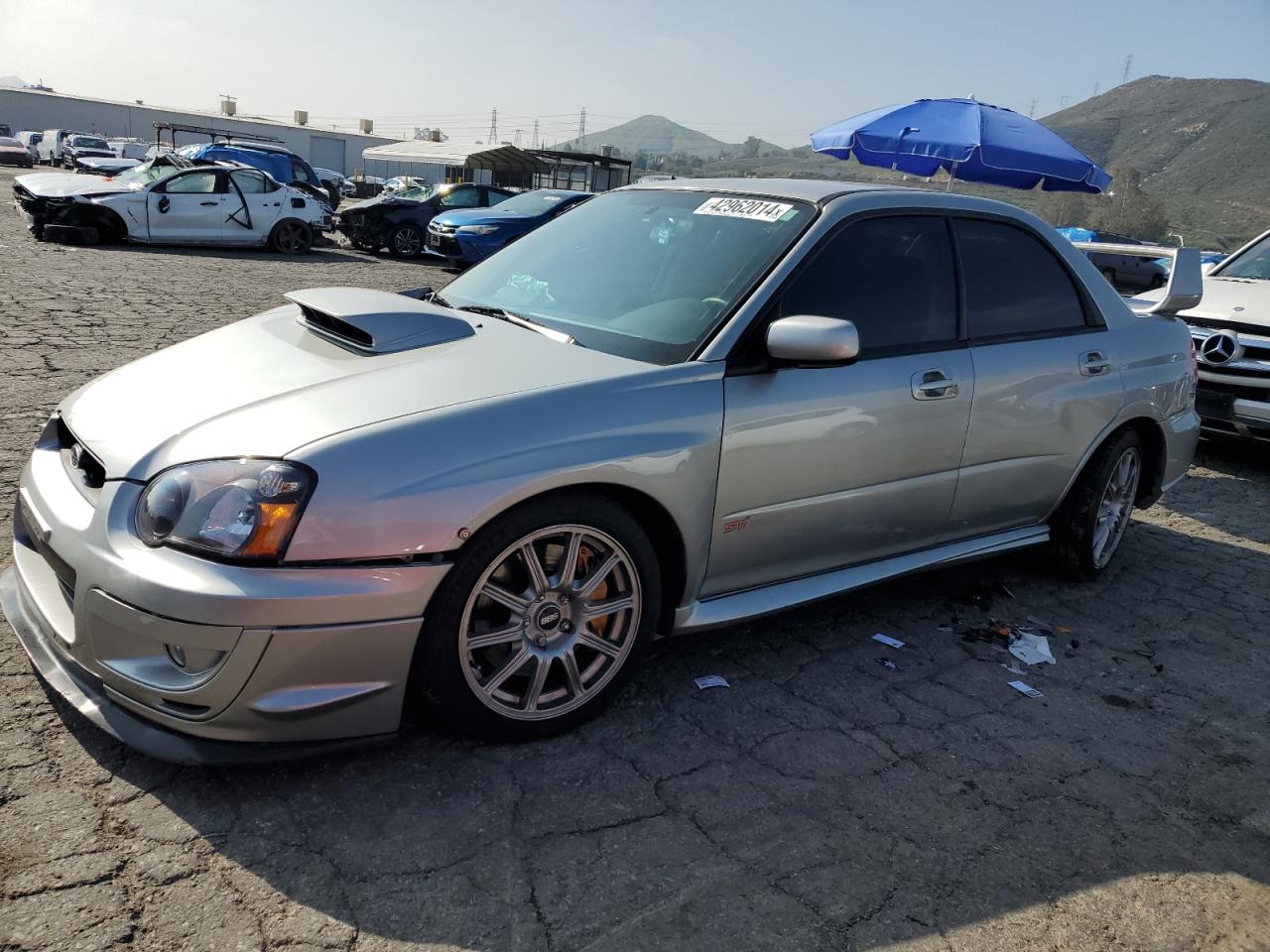 SUBARU WRX 2005 jf1gd70665l522384