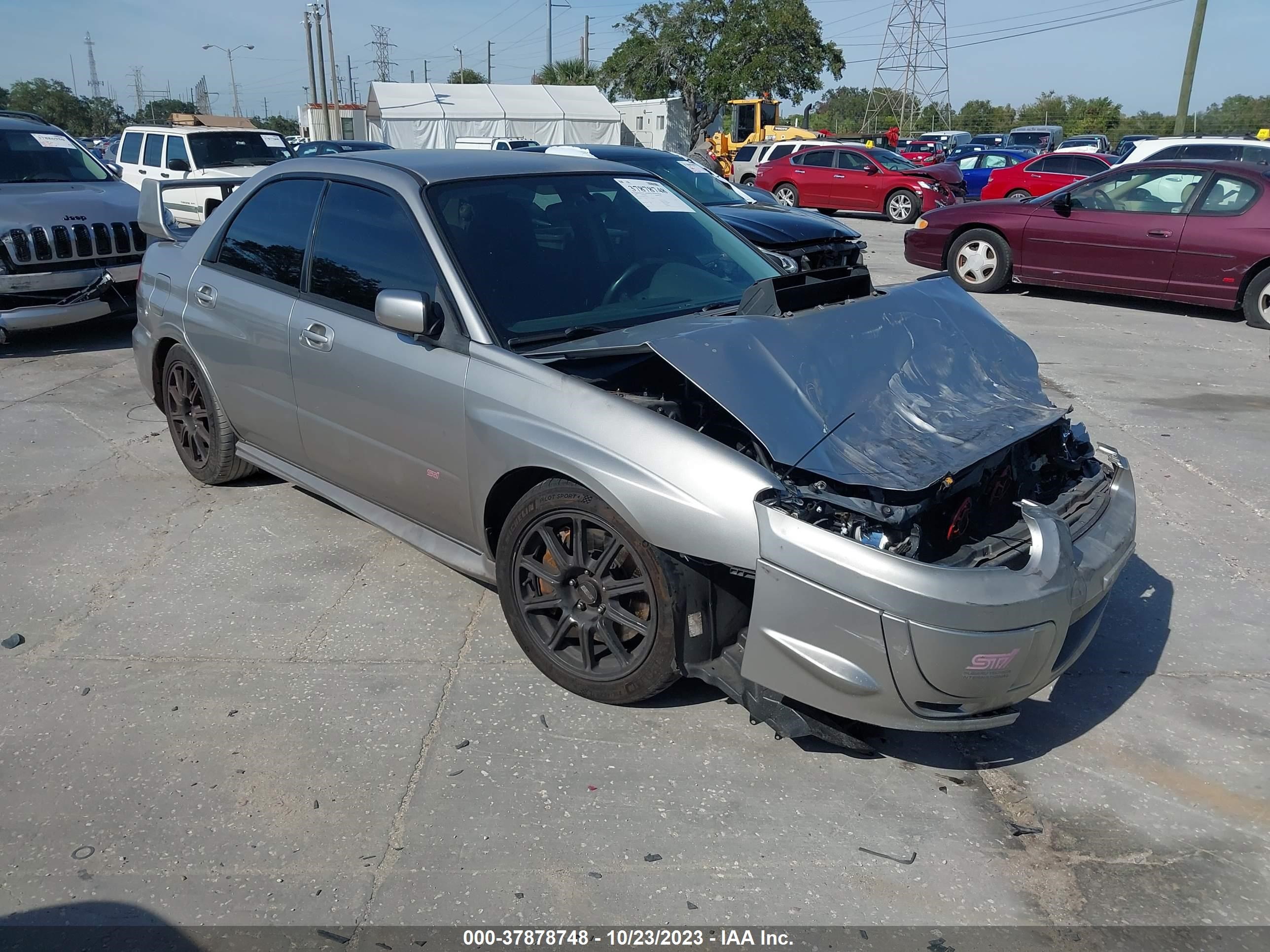 SUBARU IMPREZA WRX STI 2005 jf1gd70685l525125