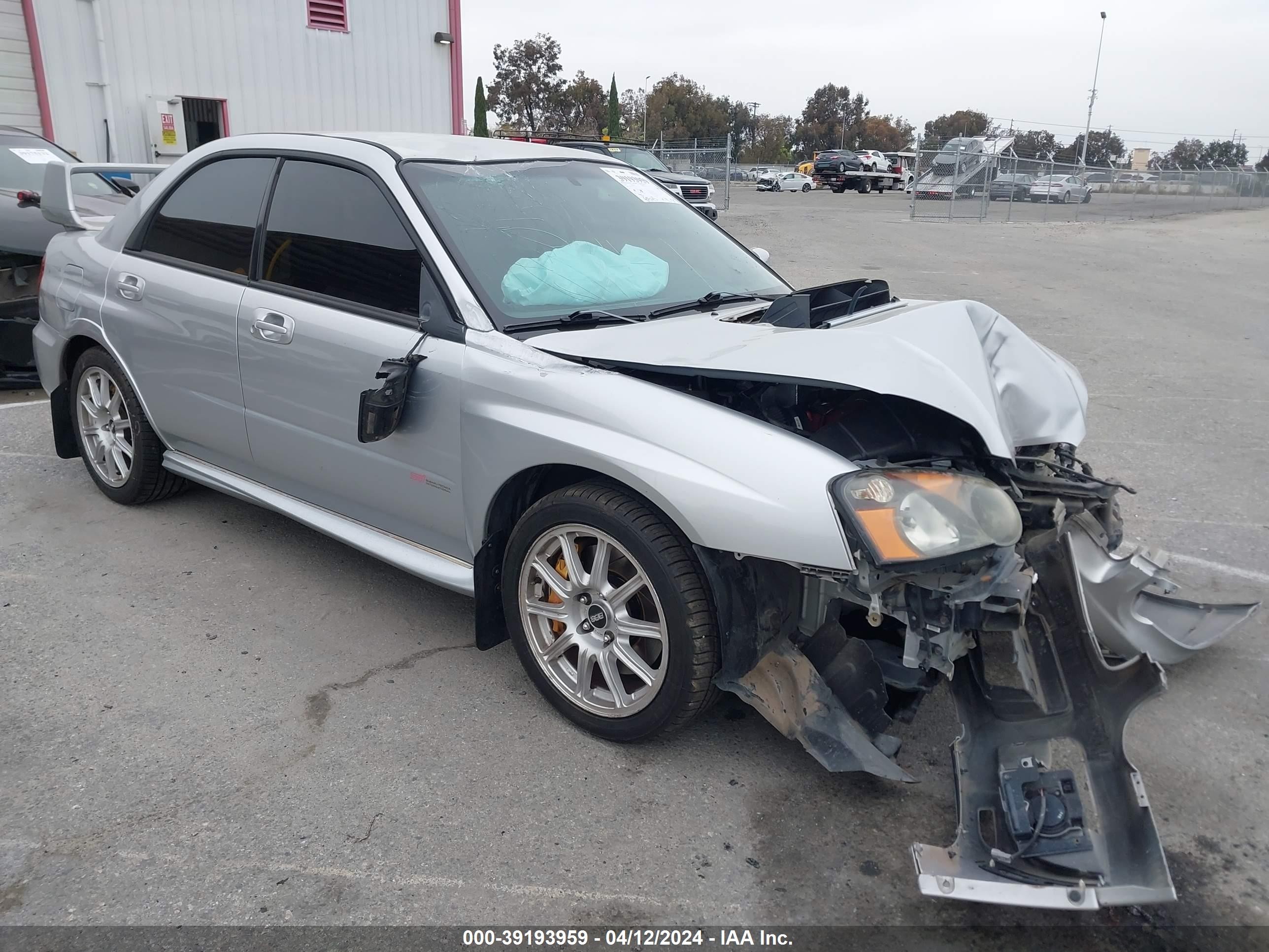 SUBARU IMPREZA WRX STI 2005 jf1gd70695l521066