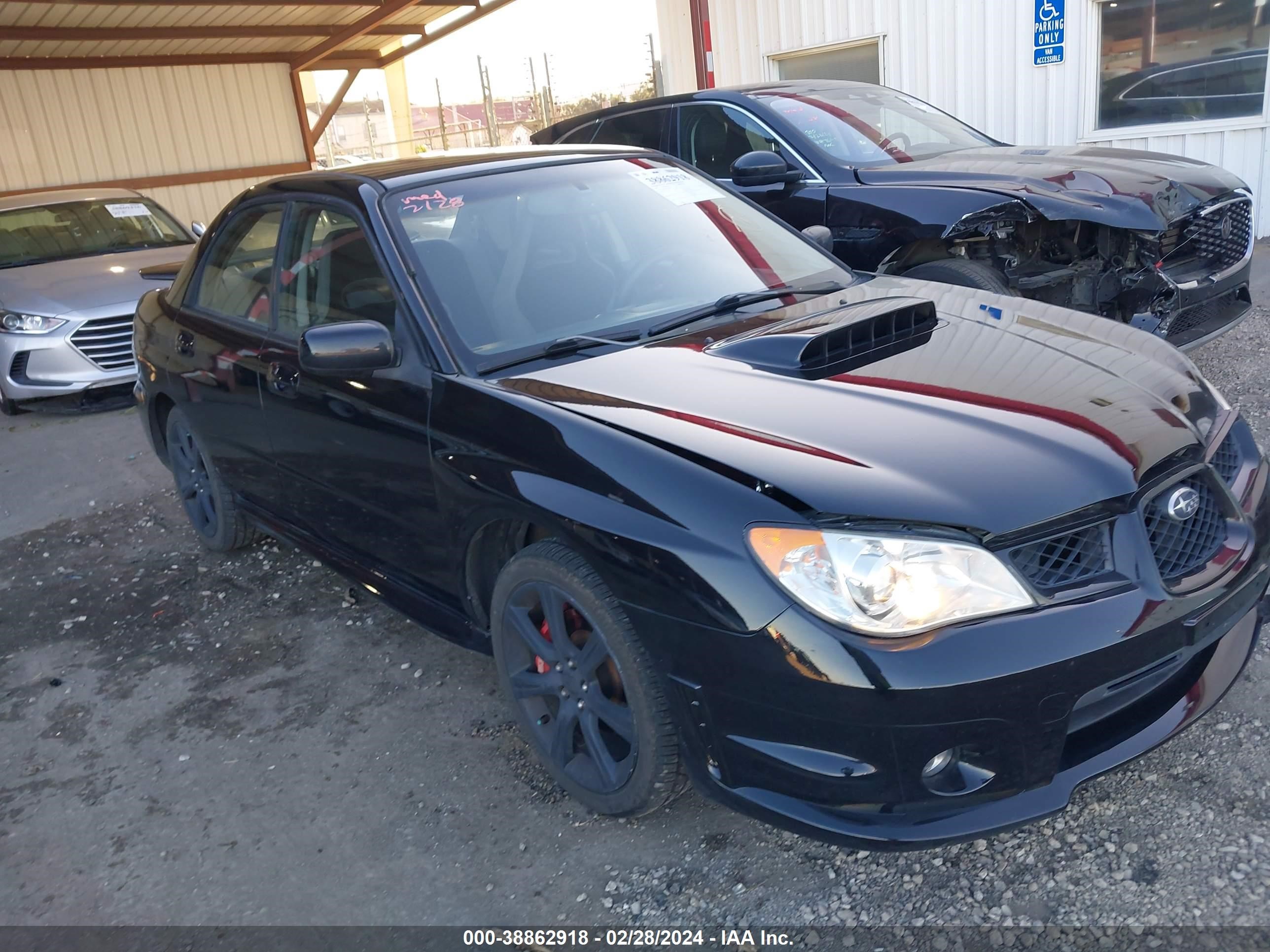 SUBARU IMPREZA 2007 jf1gd74637g516659