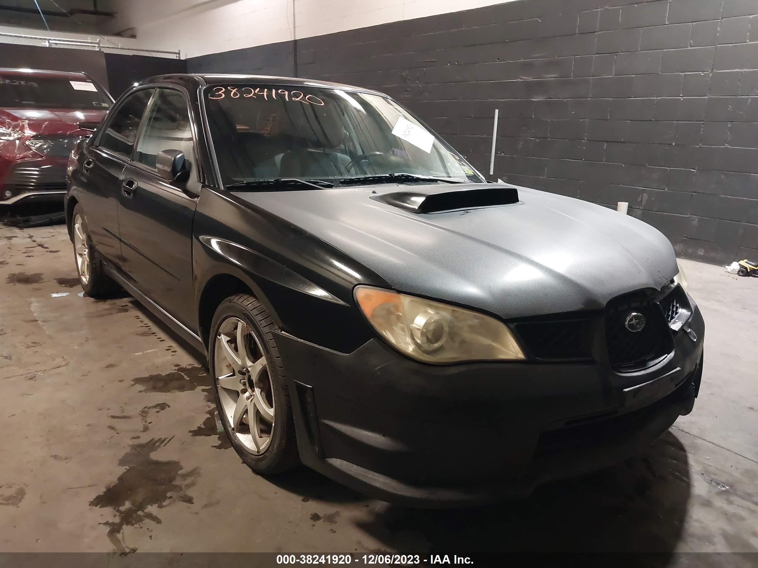 SUBARU IMPREZA 2007 jf1gd75677g509034