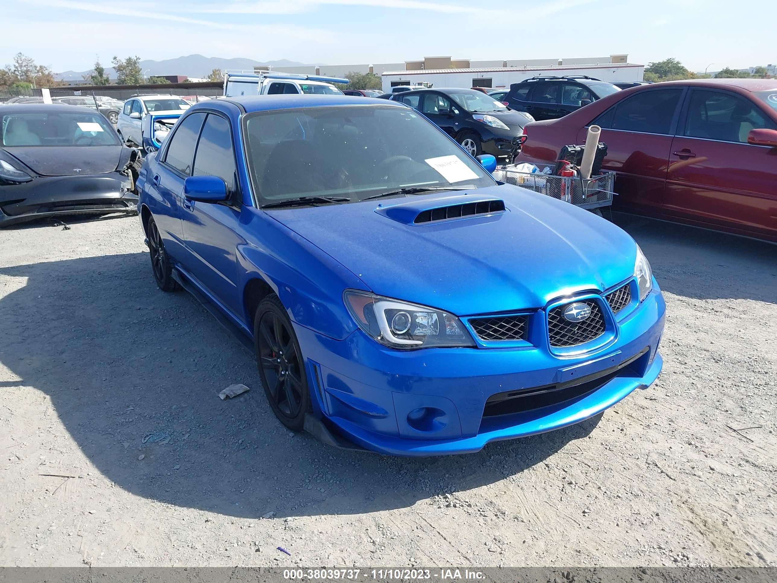 SUBARU IMPREZA 2006 jf1gd79616g511239