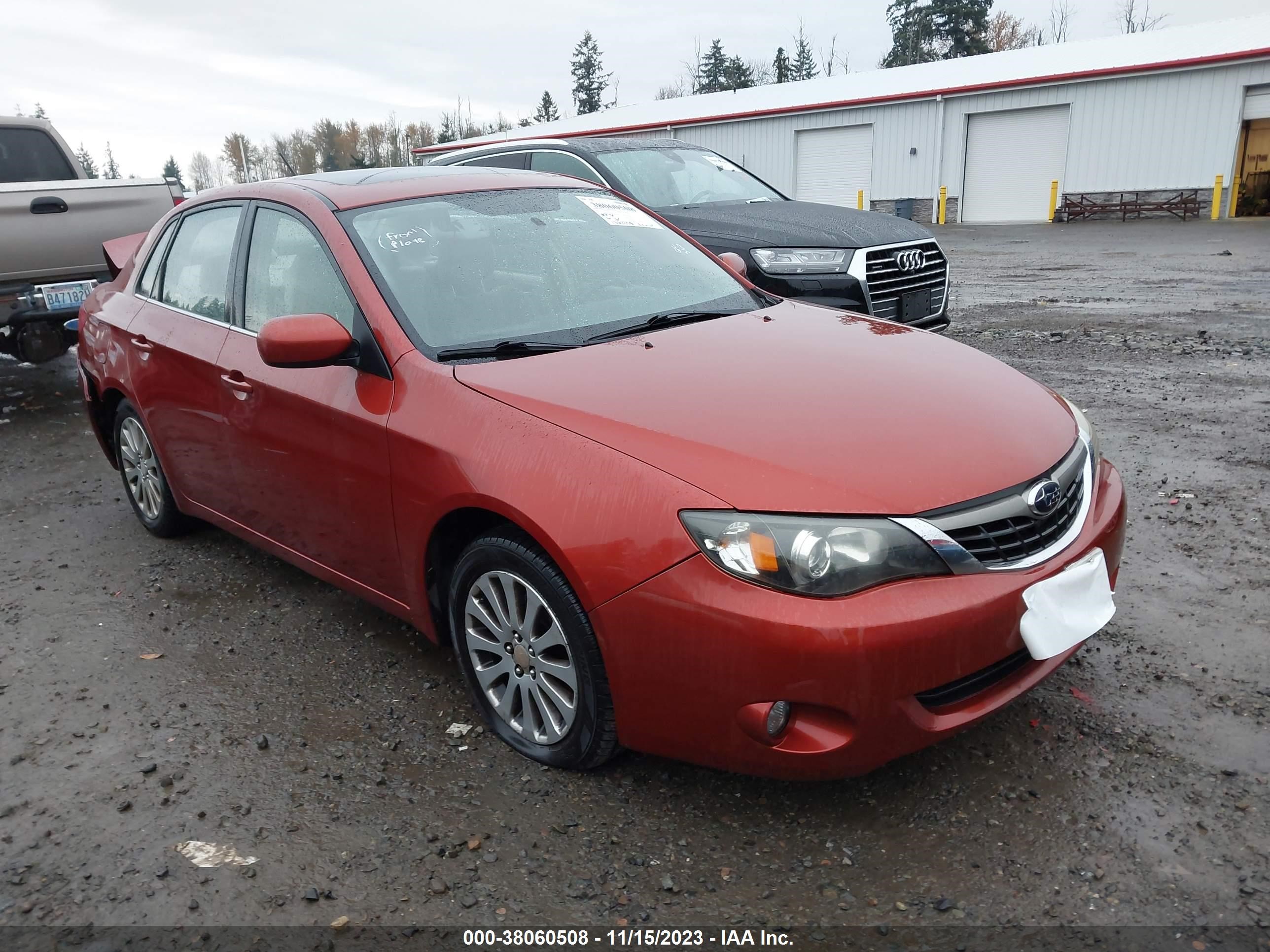 SUBARU IMPREZA 2009 jf1ge60619h516508